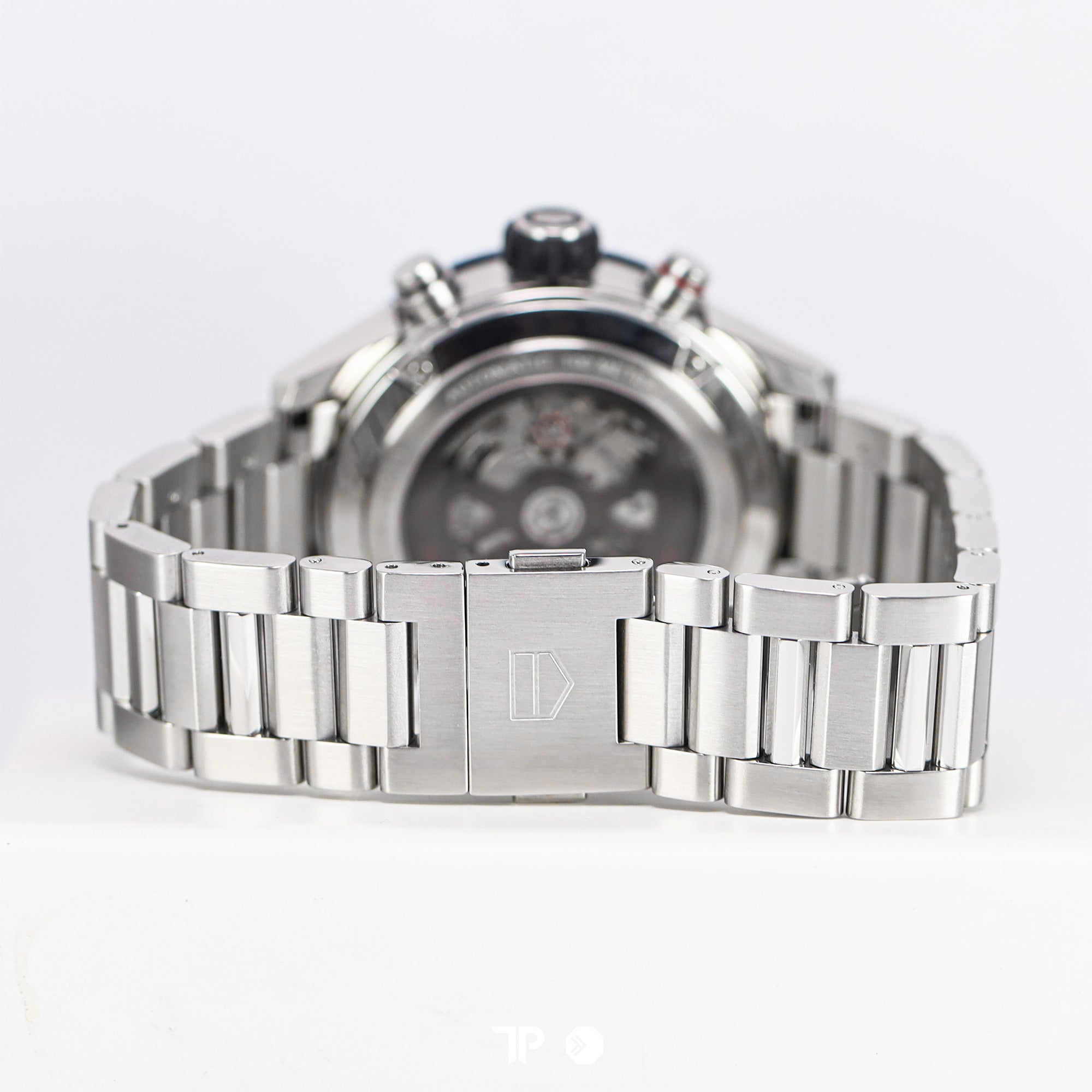 Carrera Heuer 01 Skeleton Blue Bezel Bracelet (2019)