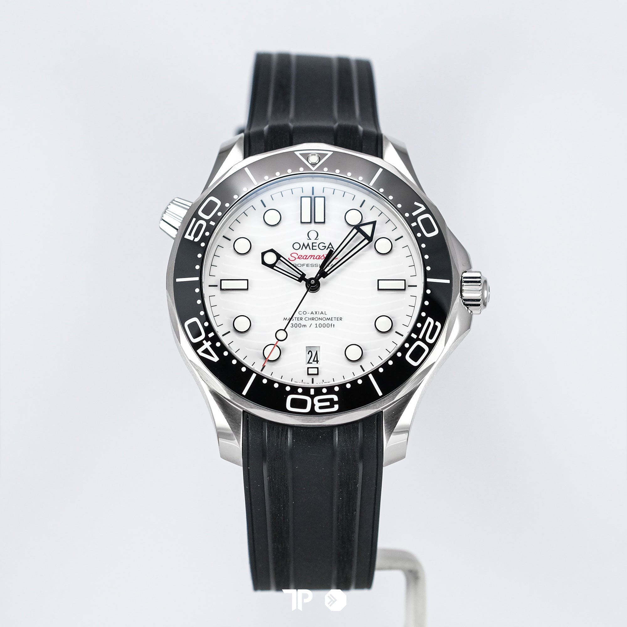 Seamaster Diver White Dial Black Ceramic Bezel Rubber Strap 42mm NEW(2025)