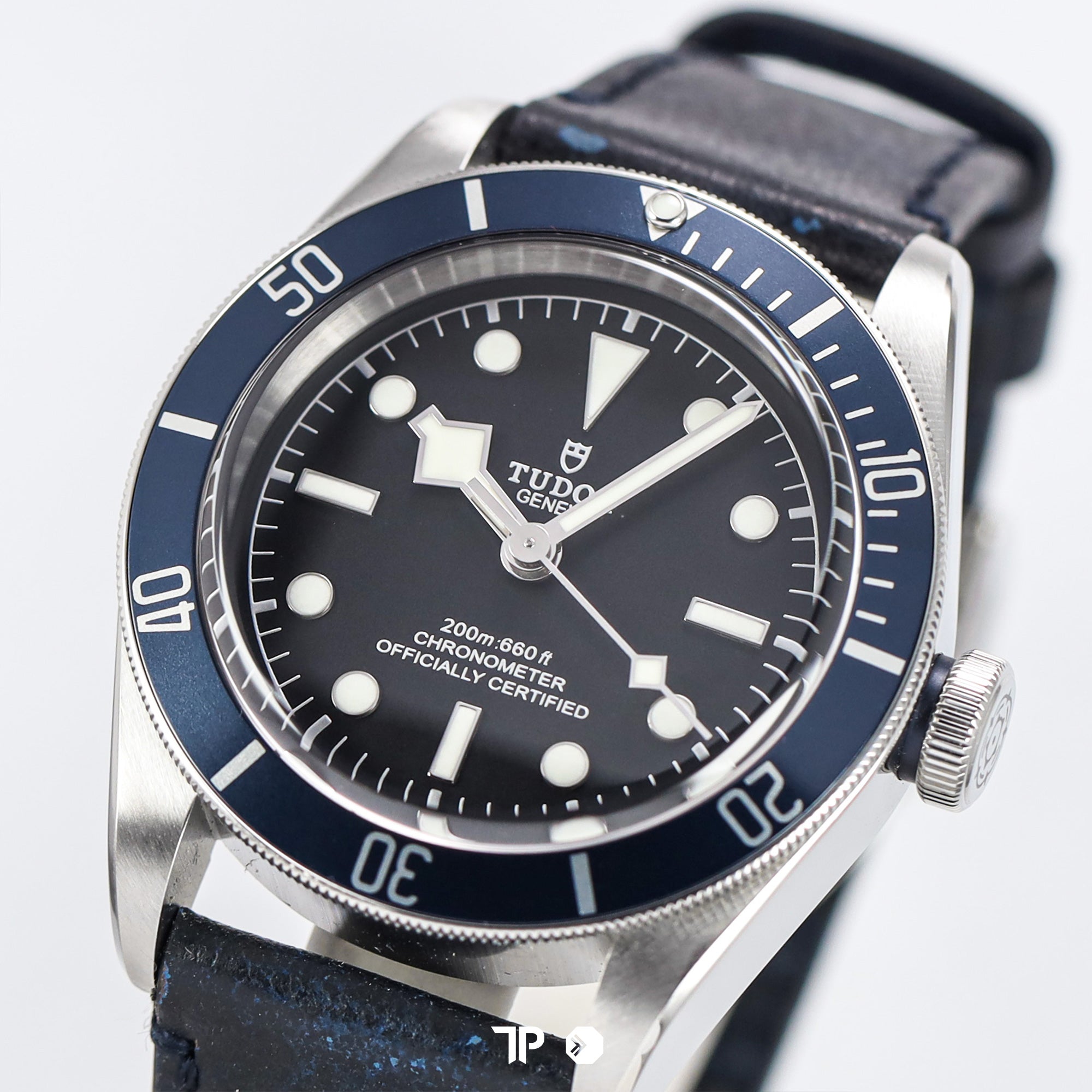 BlackBay 41 Blue Bezel Black Dial Leather (2023)
