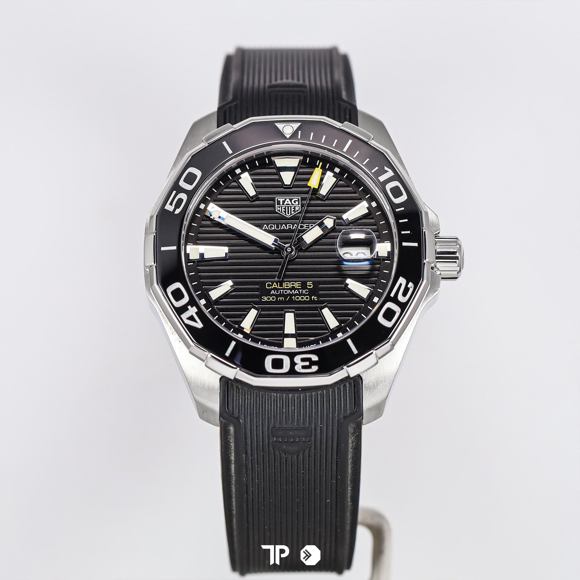 Aquaracer 300M Calibre 5 Black Ceramic 43mm (2017)