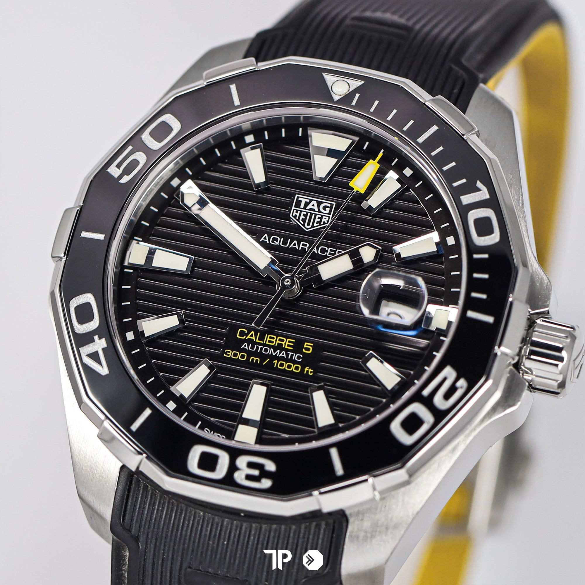 Aquaracer 300M Calibre 5 Black Ceramic 43mm (2017)
