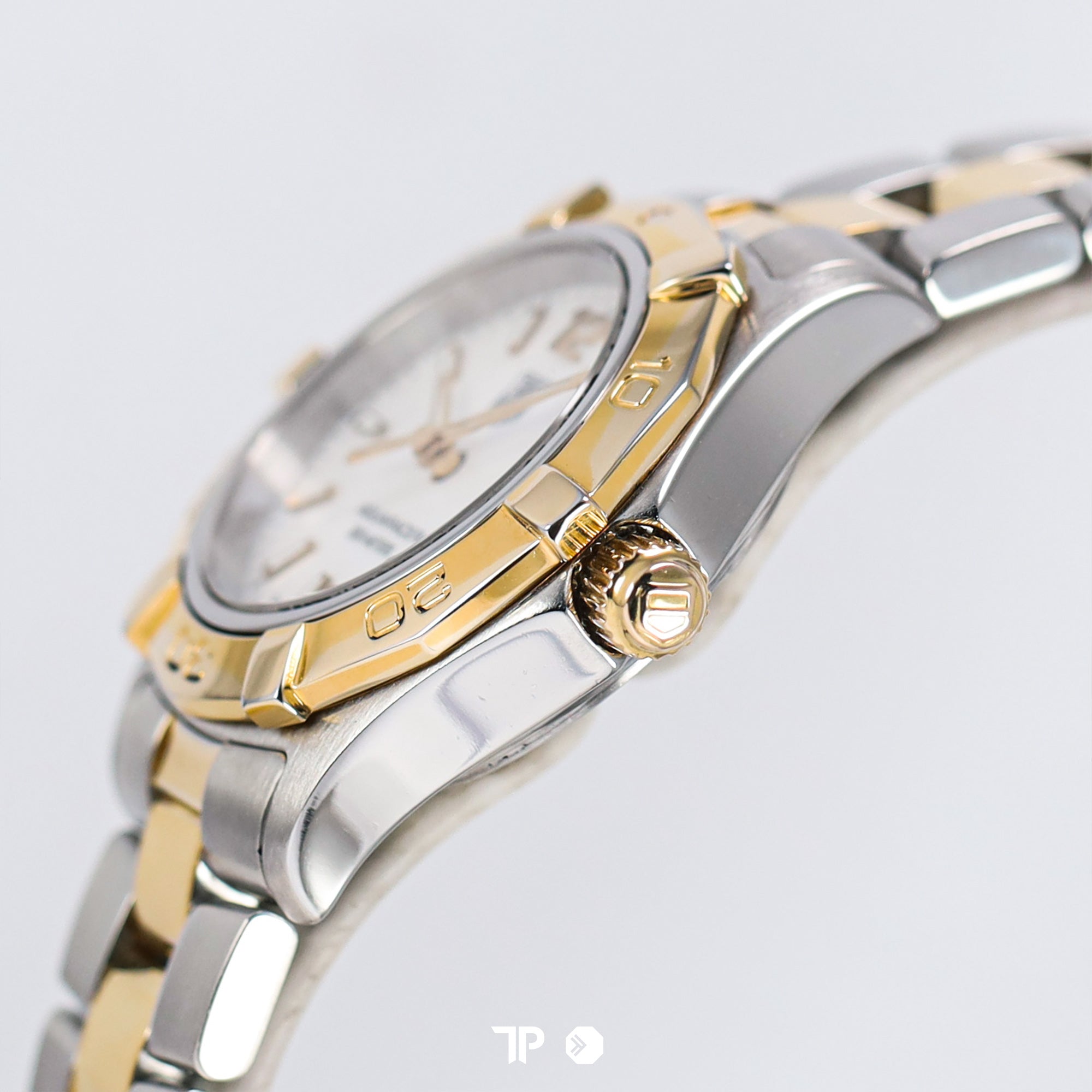 Aquaracer Lady Two Tone Yellow Gold White MOP Dial 27mm (2008)