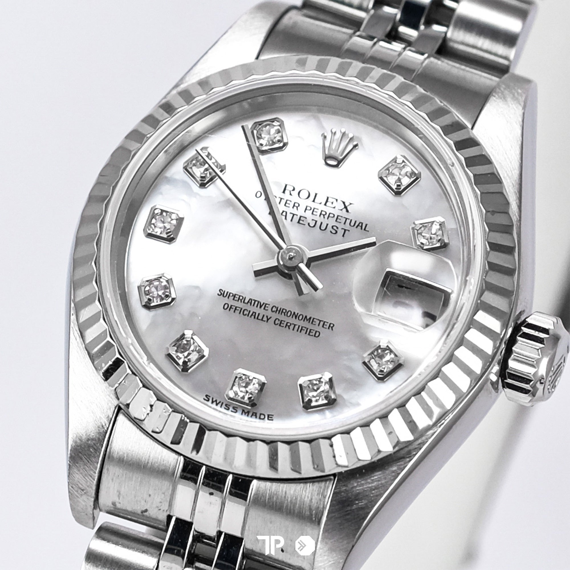 Datejust 26 MOP Diamond Fluted Jubilee