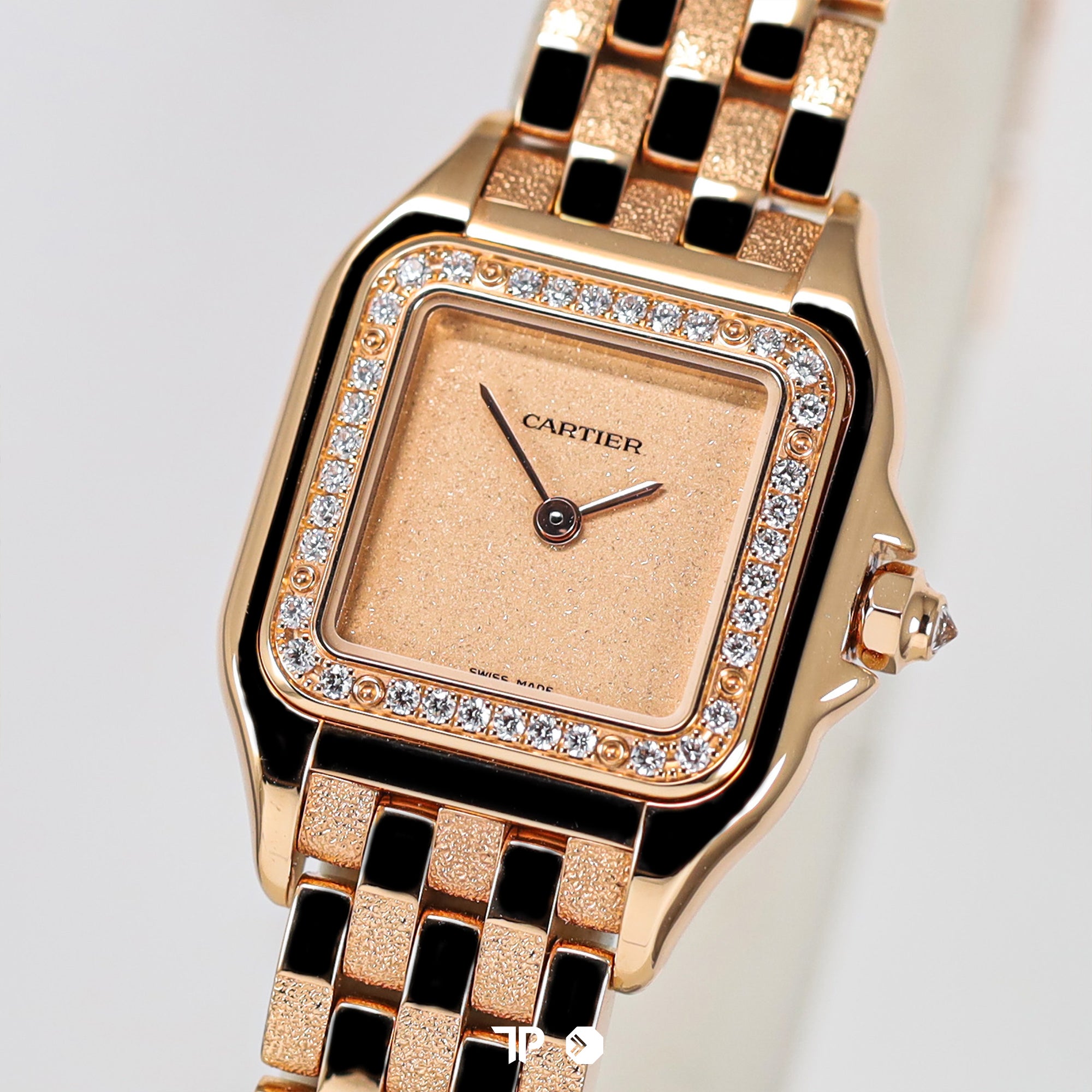 Panthere De Cartier Watch Small Size Rose Gold Diamond Bezel (NEW 2025) - PRE ORDER