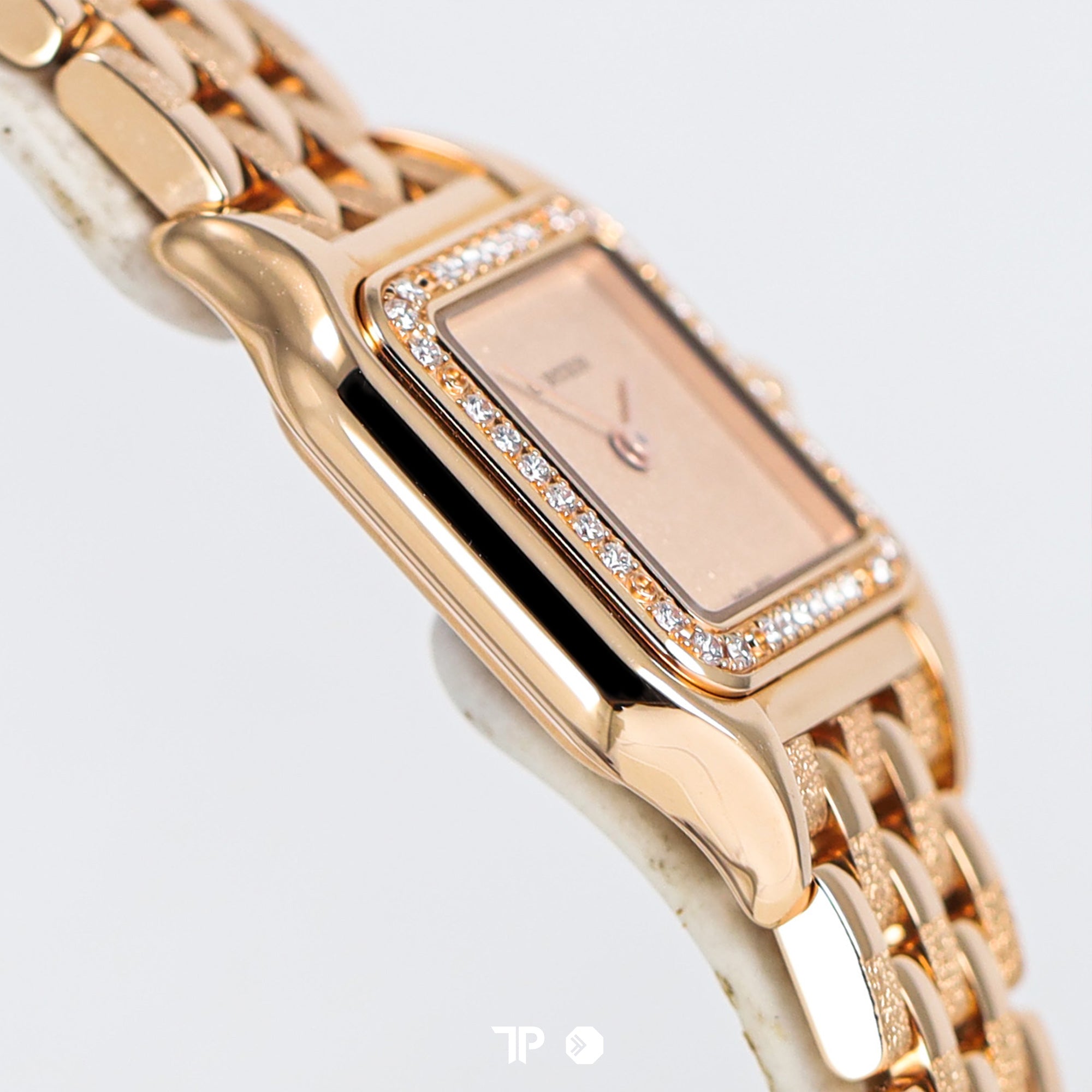 Panthere De Cartier Watch Small Size Rose Gold Diamond Bezel (NEW 2025) - PRE ORDER