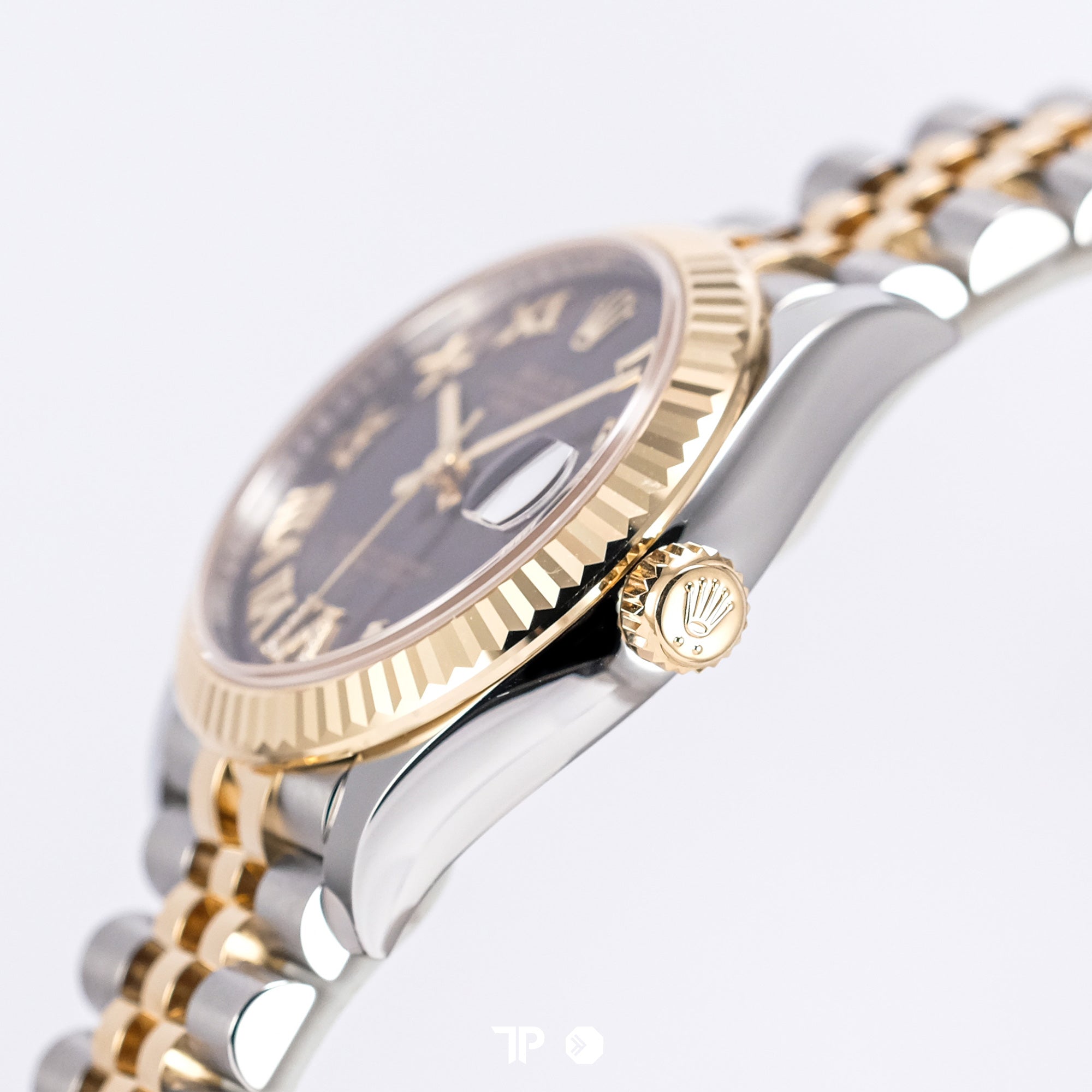 Datejust 31 Dark Grey Diamond on VI Two Tone Yellow Gold NEW (2025)