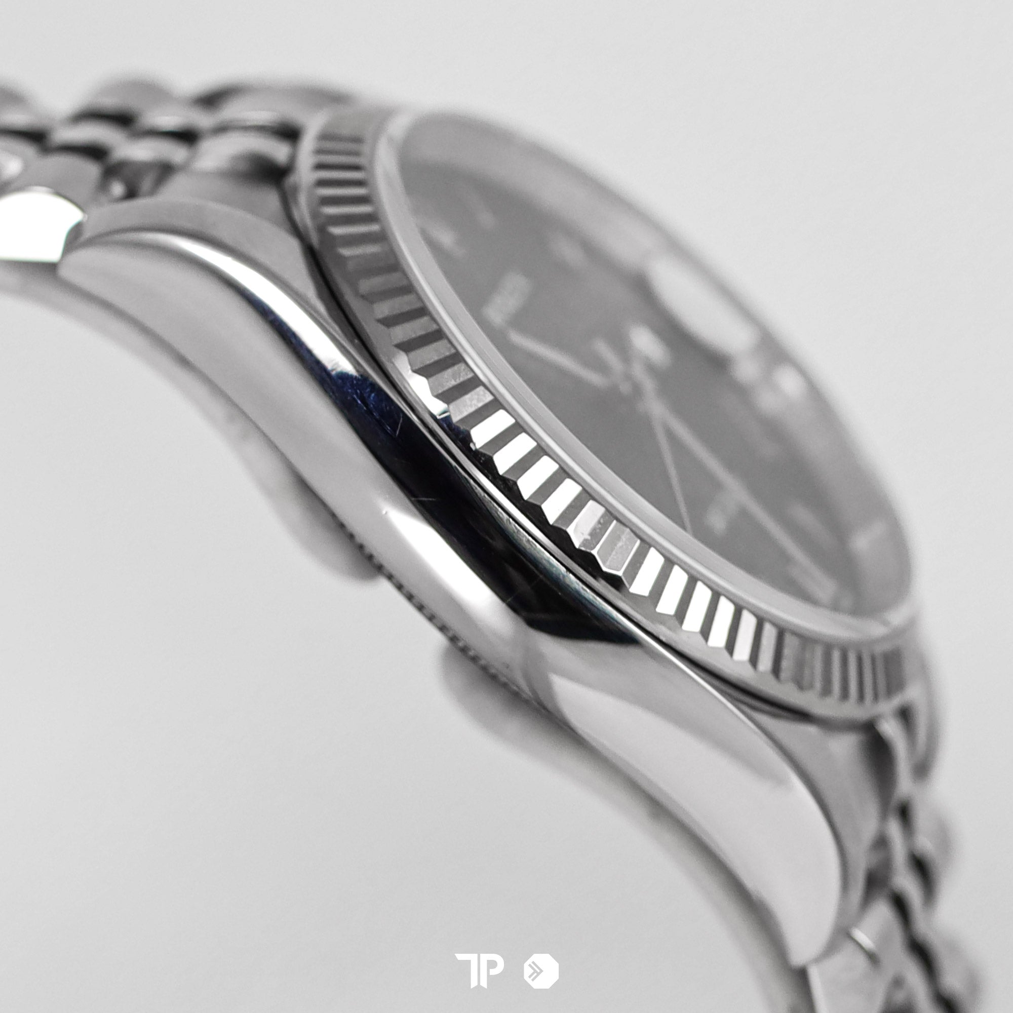 Datejust 36 Black Computerized Dial Jubilee Bracelet (2013)