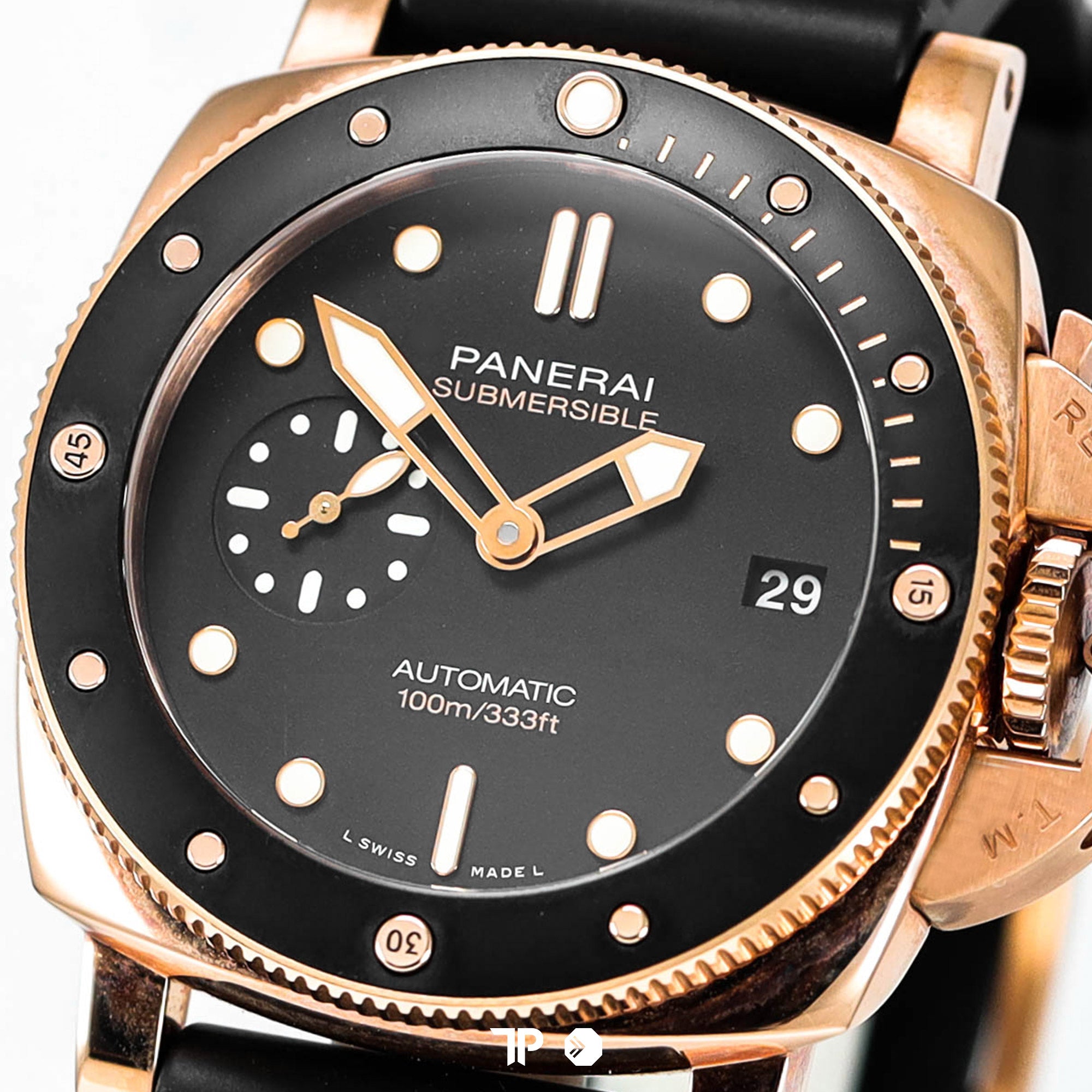 Luminor Submersible Rosegold Ceramic Bezel PAM974 42mm (2022)