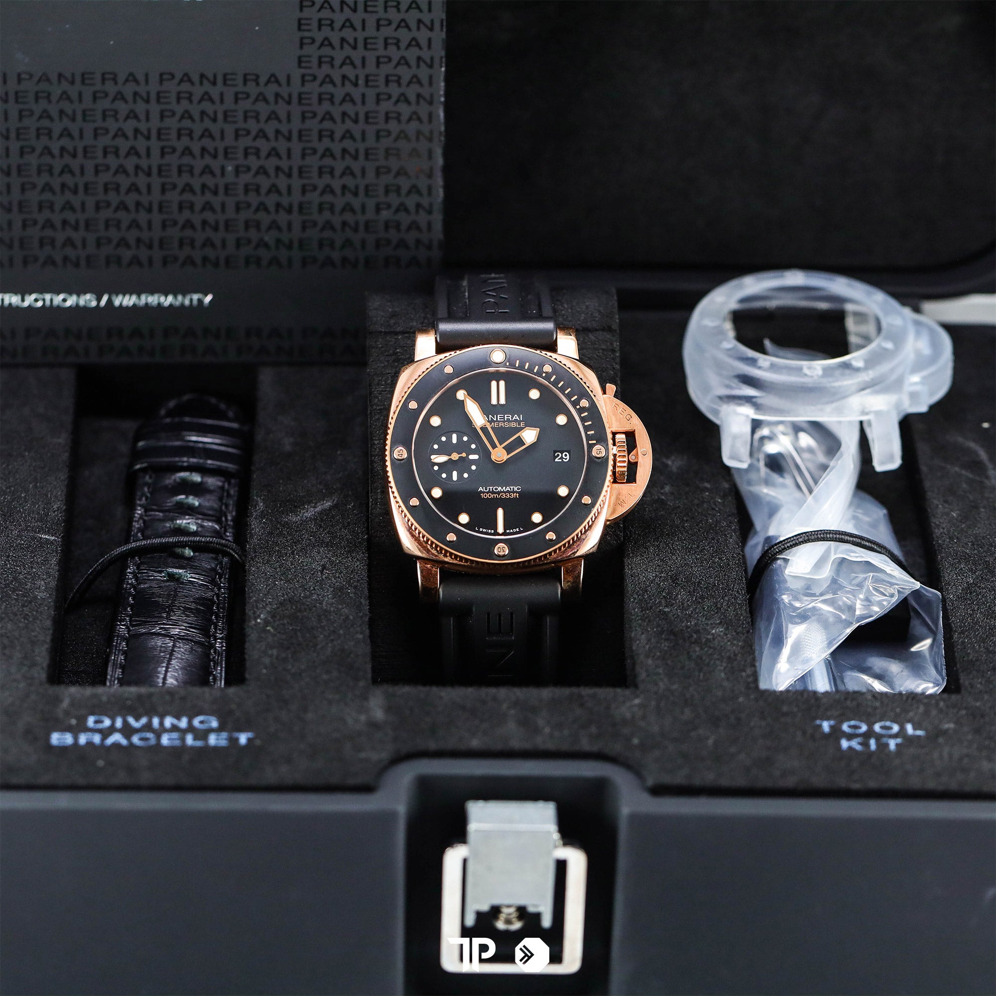 Luminor Submersible Rosegold Ceramic Bezel PAM974 42mm (2022)