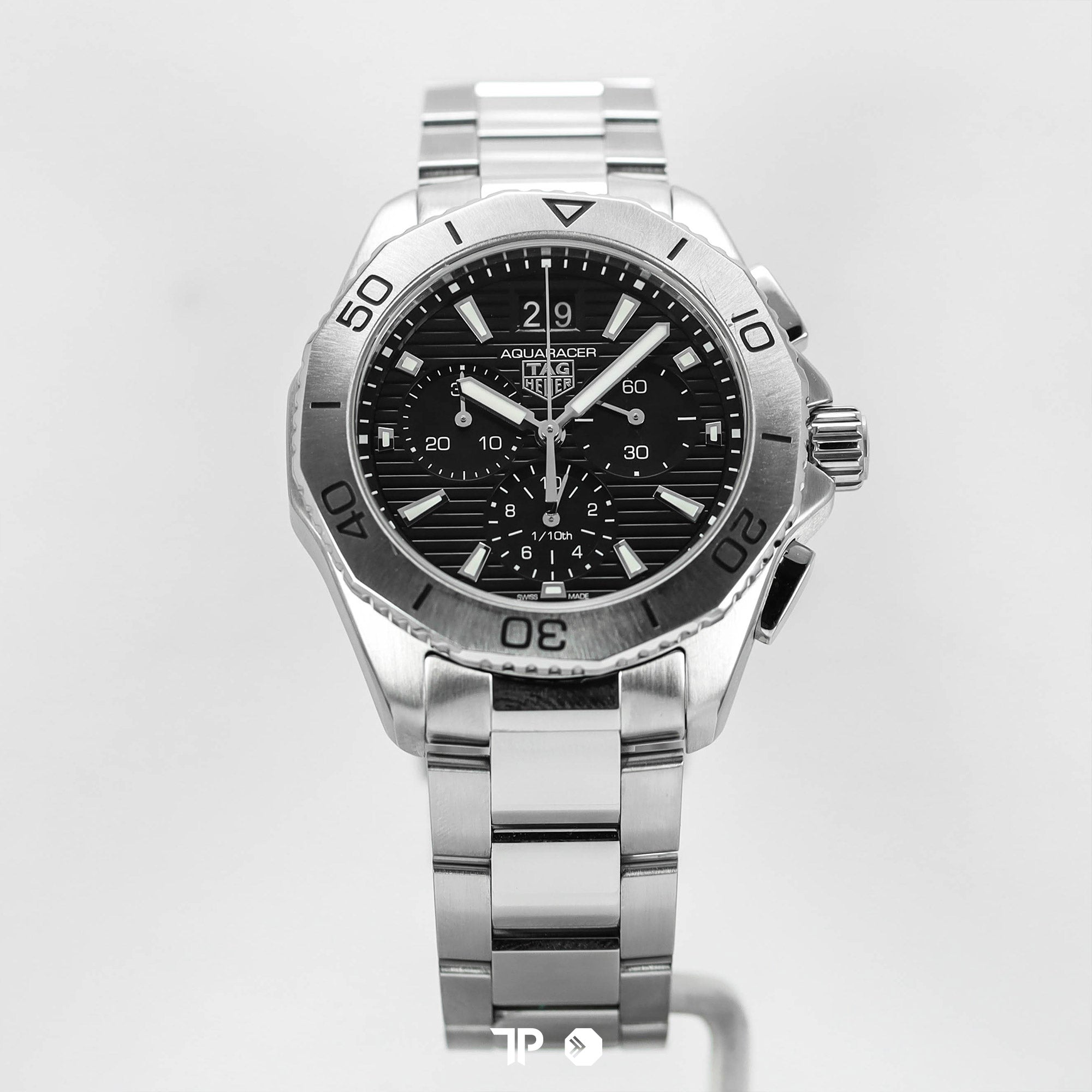 Aquaracer Chronograph Quartz Black Dial 40mm (2024)