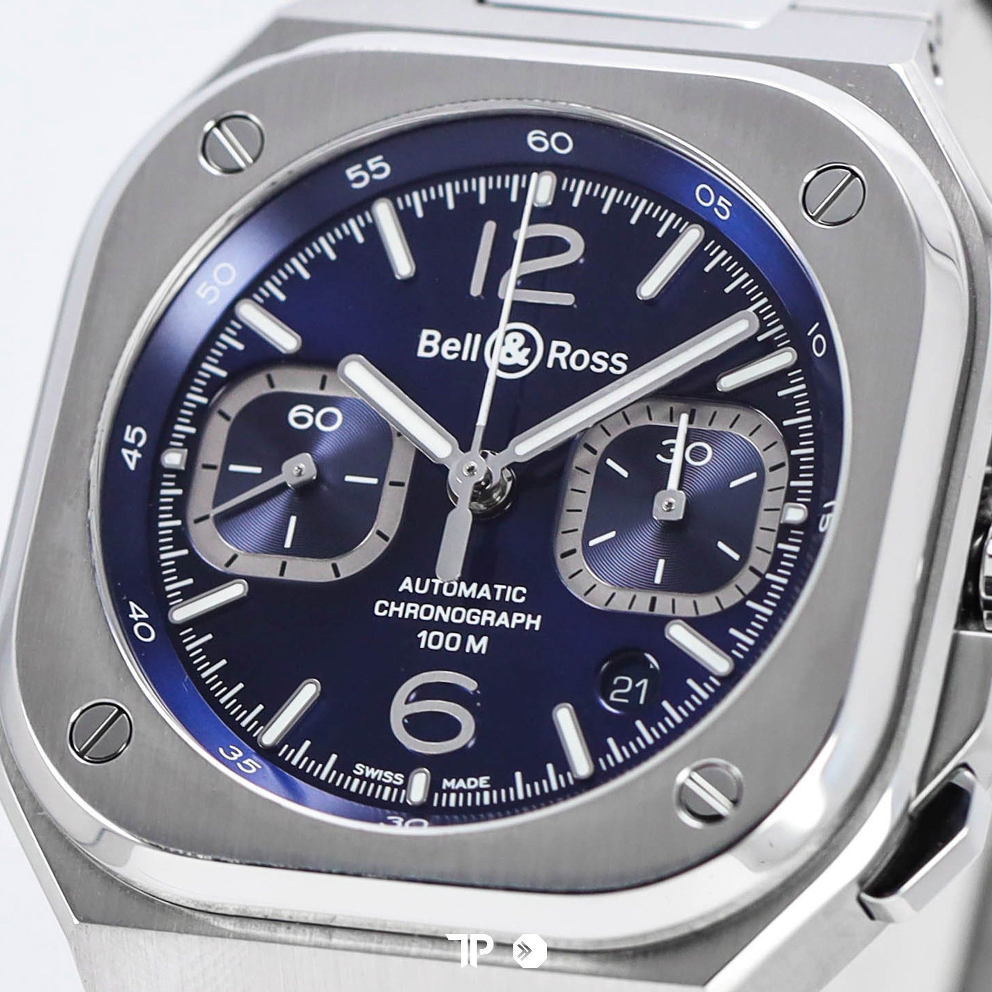BR05 Blue Dial Chronograph Bracelet 42mm (2023)