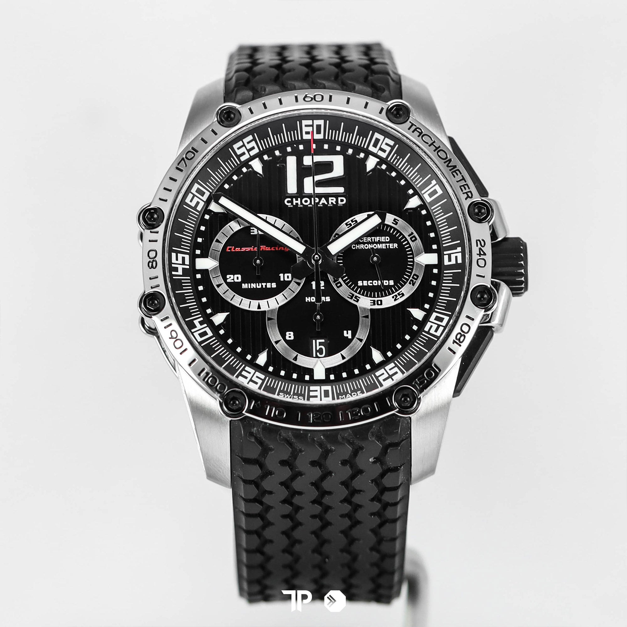 Classic Racing Superfast Black Rubber 45mm