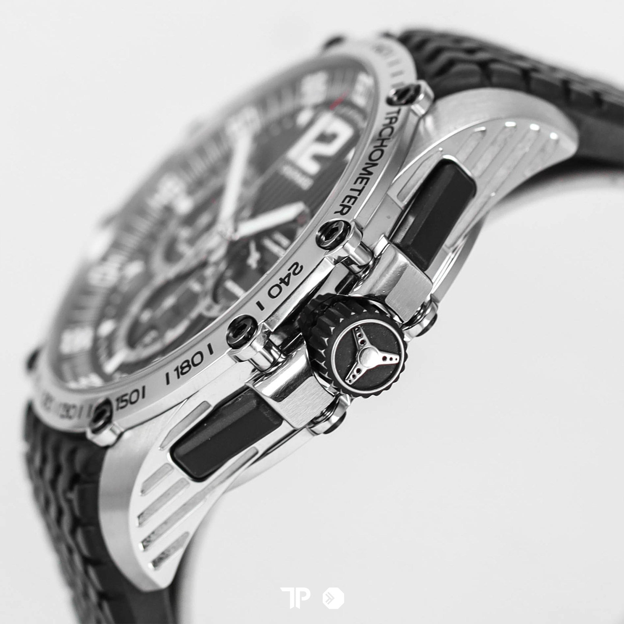 Classic Racing Superfast Black Rubber 45mm