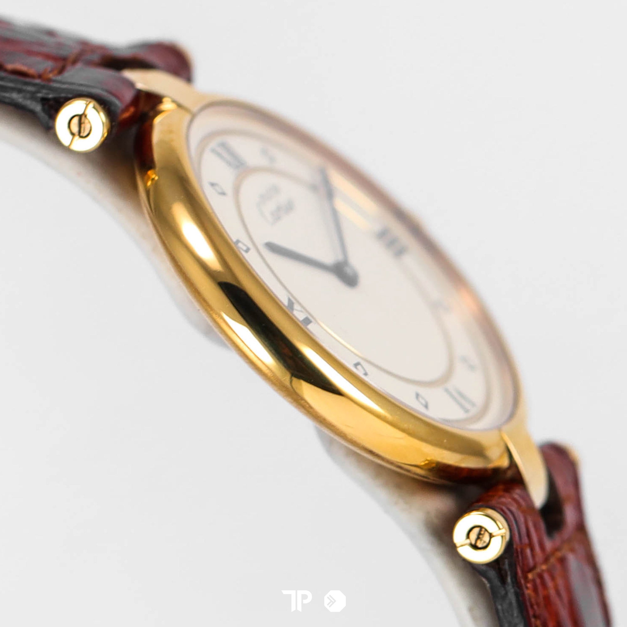 Must Cartier Vermeil Vendome Roman Numeral Dial