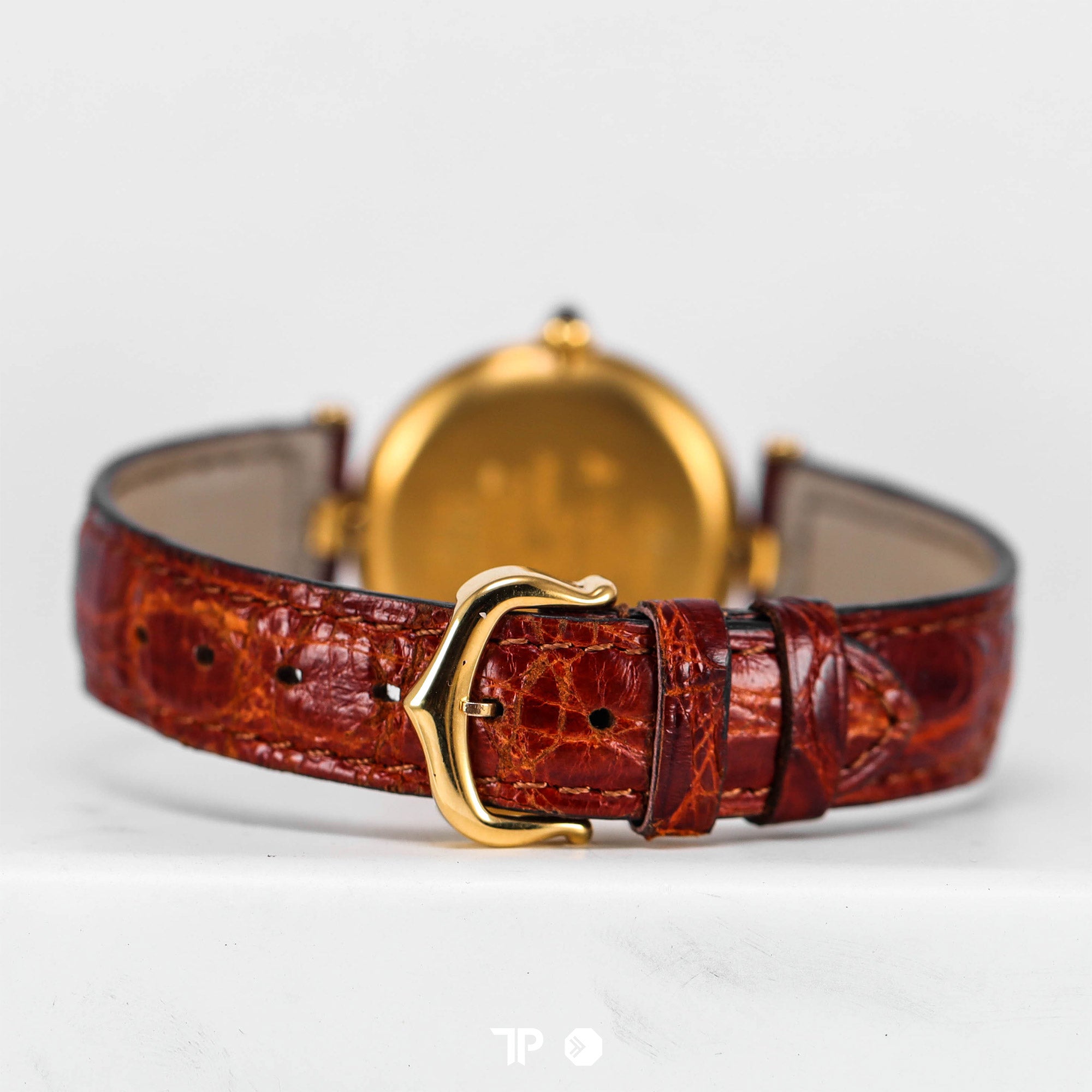 Must Cartier Vermeil Vendome Roman Numeral Dial