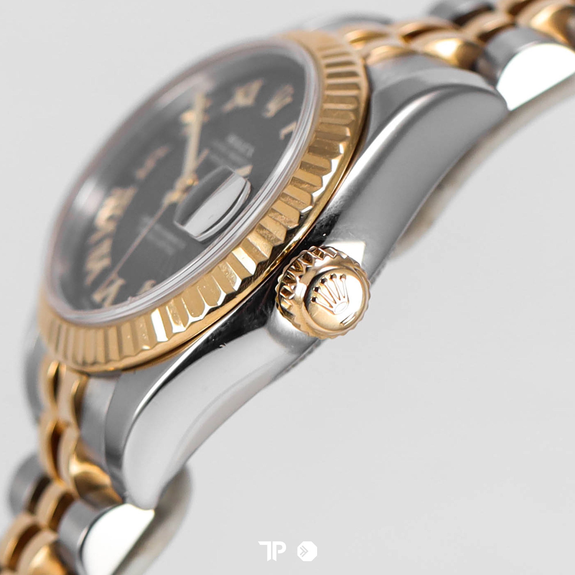 Datejust 26 Two Tone Yellow Gold Black Dial "D" Series (2006)