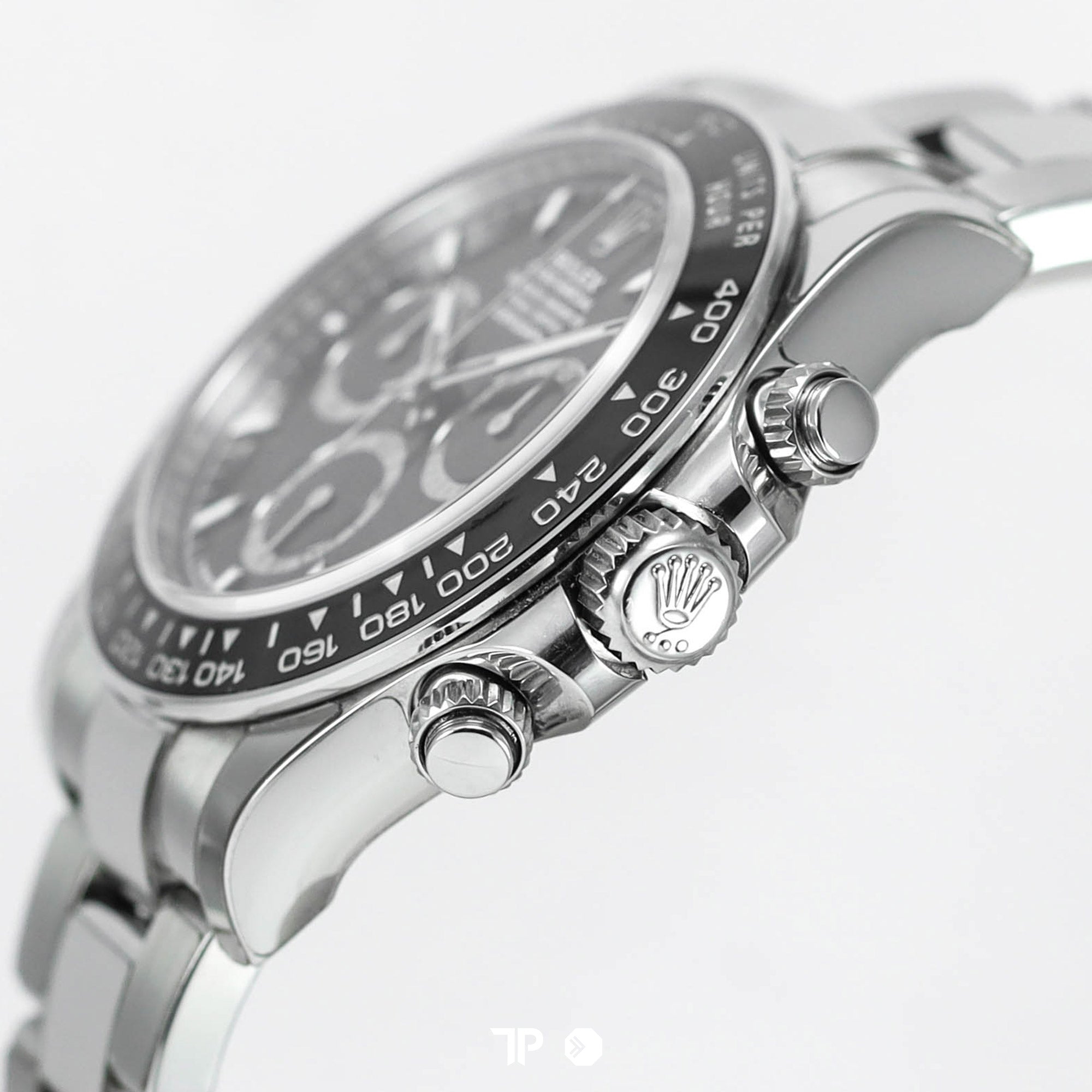 Daytona Steel Ceramic Bezel Black Dial 40mm (2024)