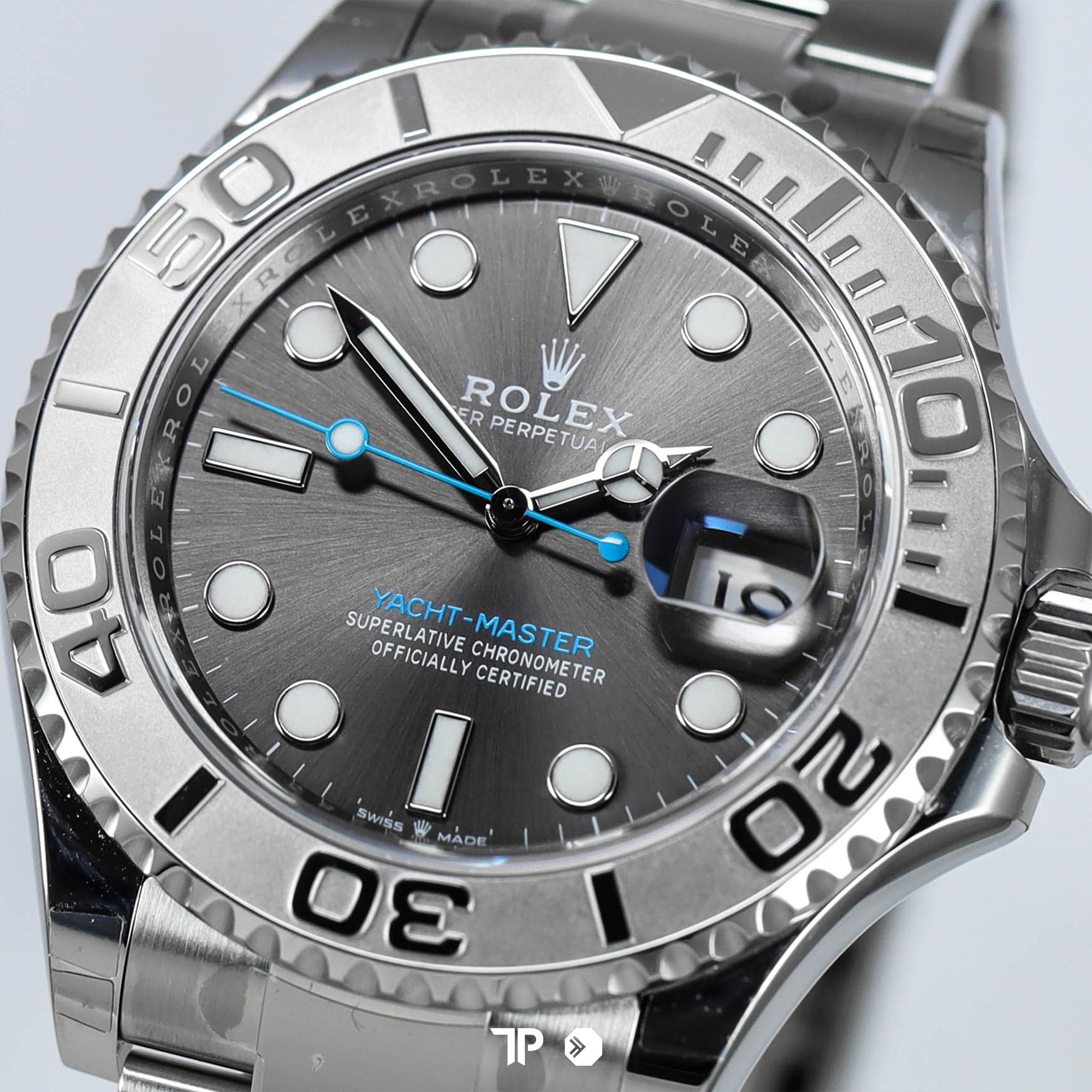 Yacht Master Platinum Bezel Rhodium Dial NEW (2025)