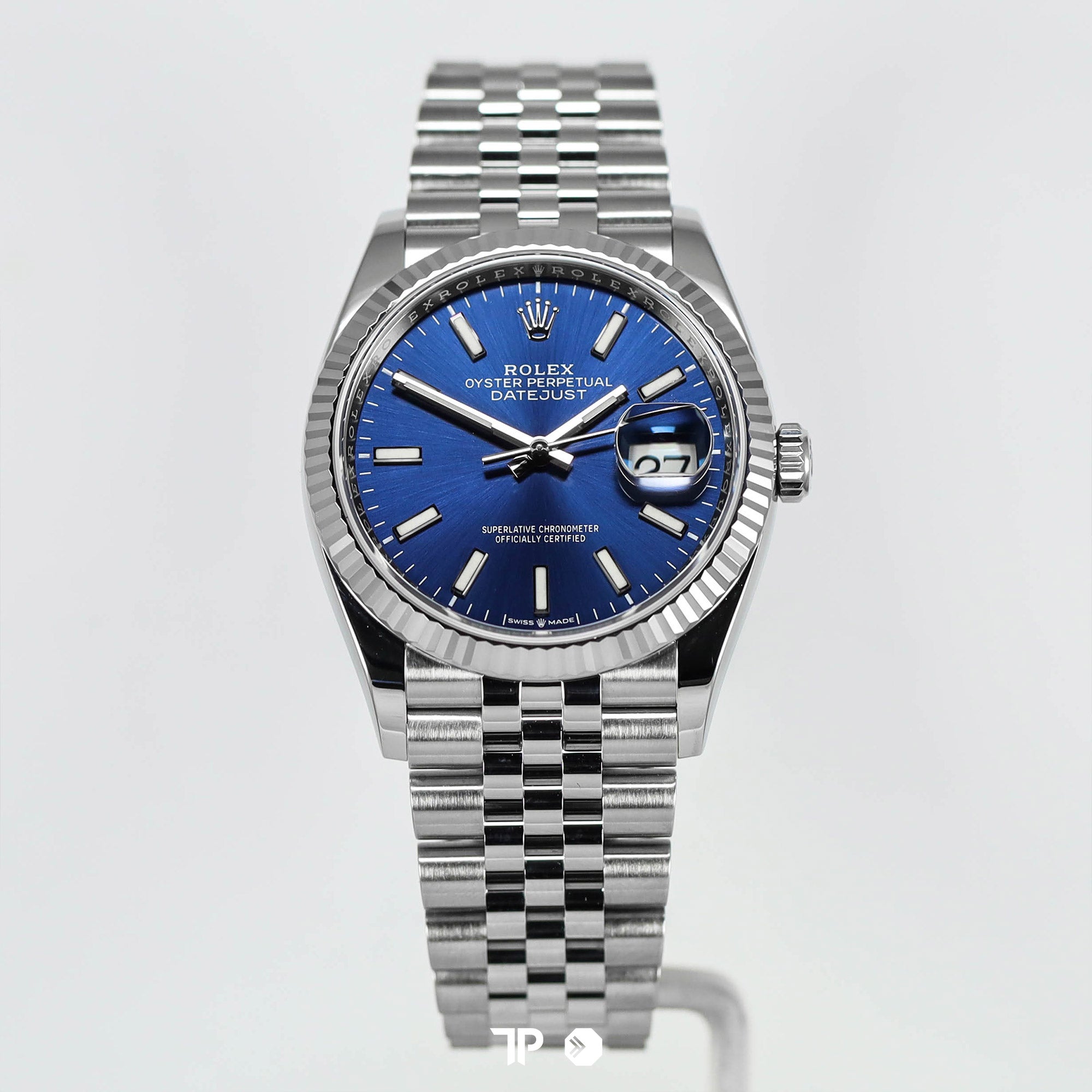Datejust 36 Blue Fluted Bezel Jubilee (2020)