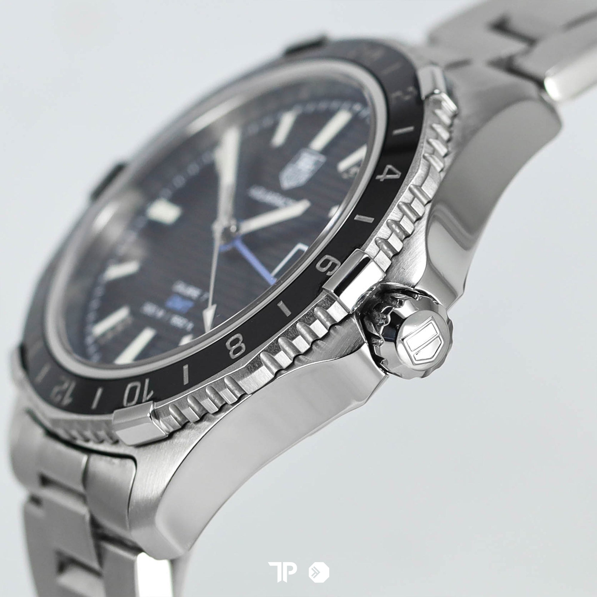 Aquaracer Professional 500 GMT Ceramic Bezel Black Dial Calibre 7 (2014)