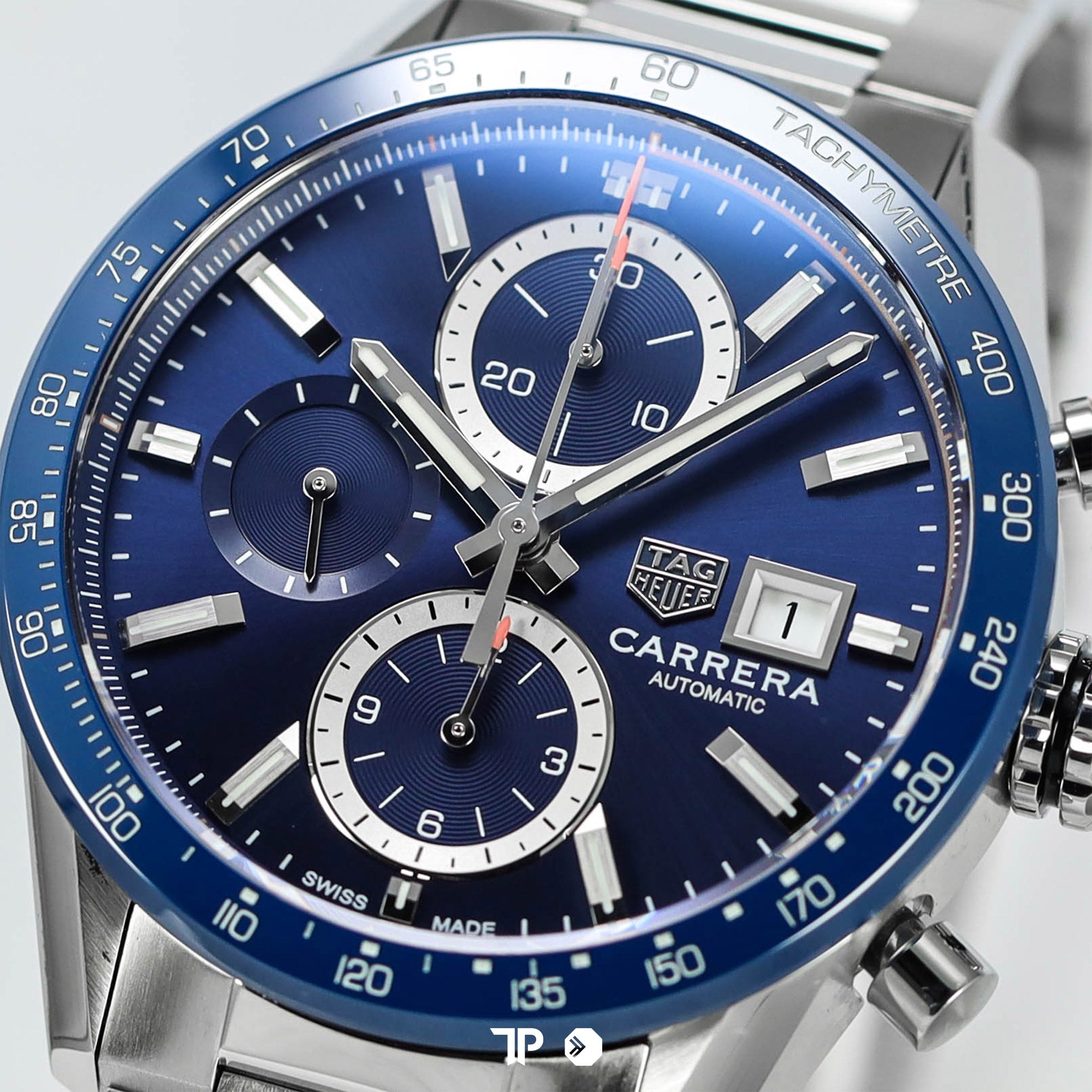 Carrera Calibre 16 Chronograph Blue Dial 41mm