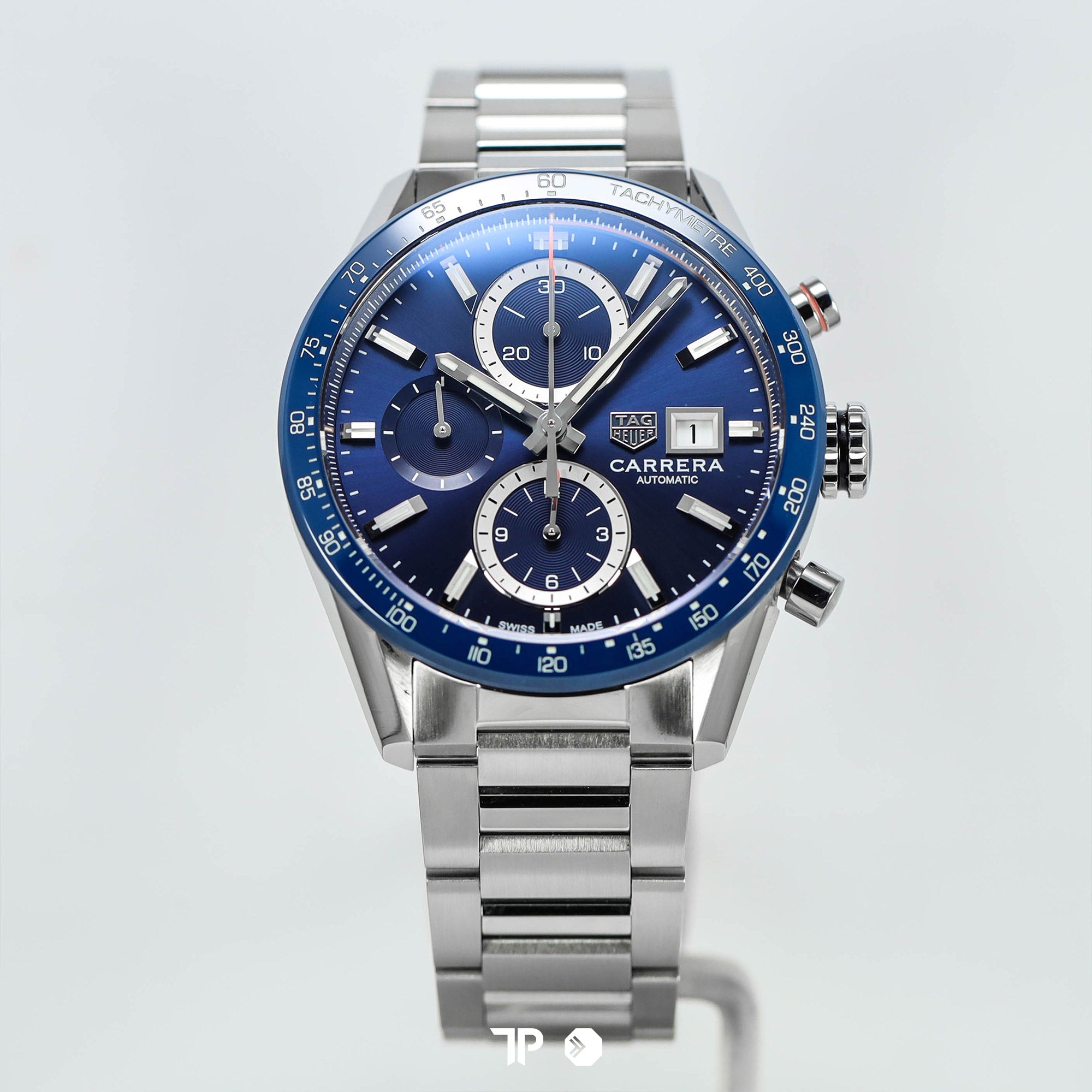 Carrera Calibre 16 Chronograph Blue Dial 41mm