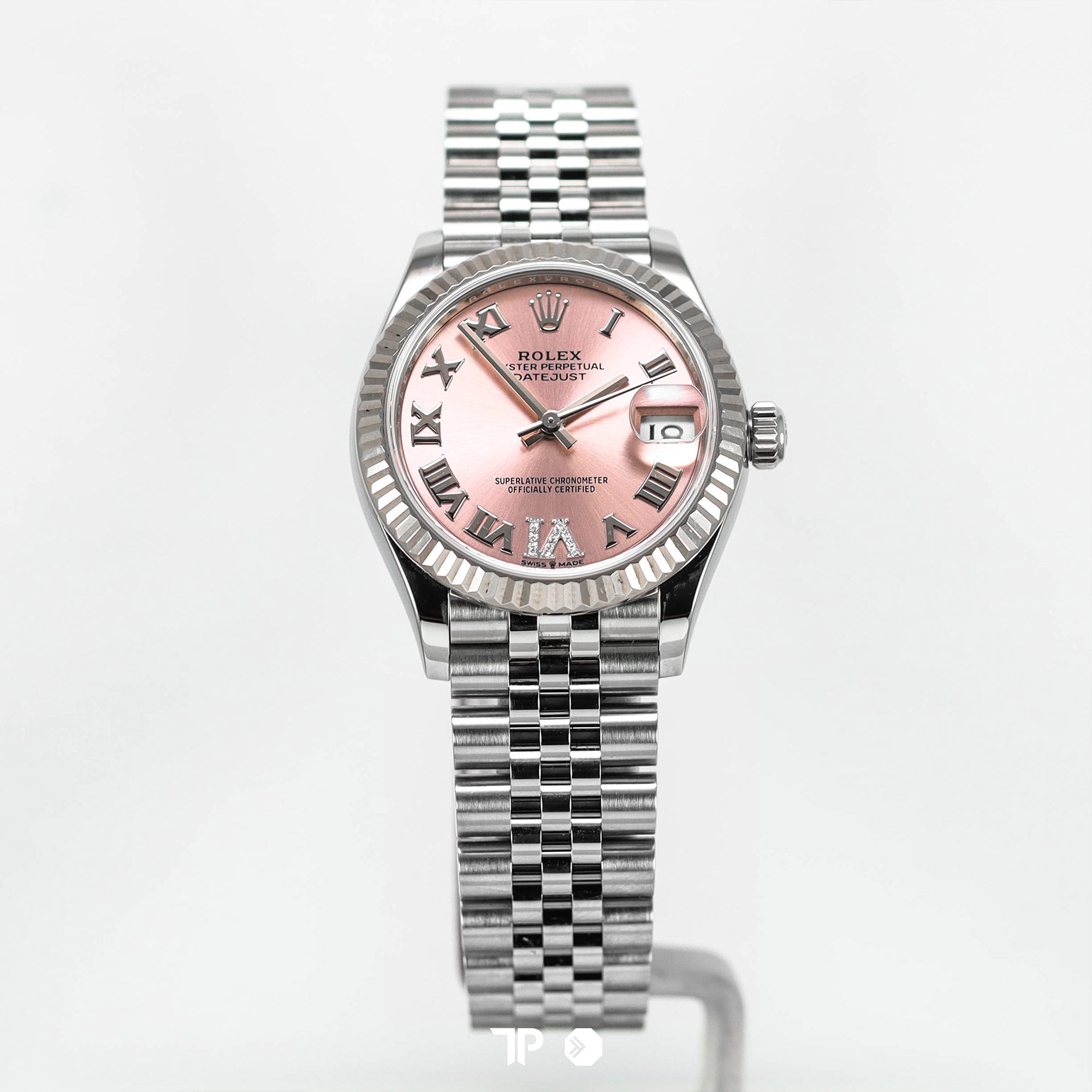 Datejust 31 Pink Diamond On VI Jubilee Bracelet Fluted Bezel (2023)