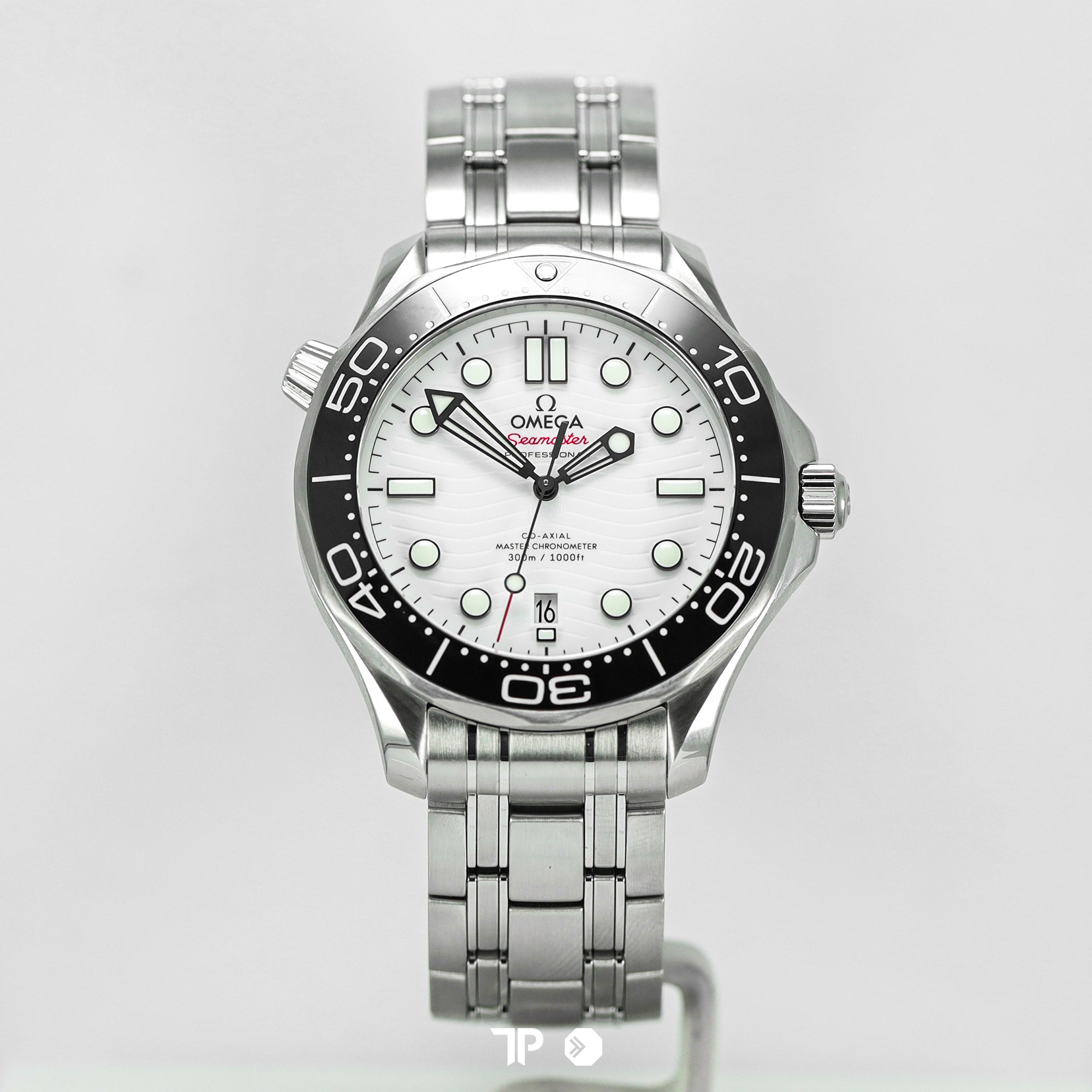 Seamaster Diver White Wave Dial Ceramic Bezel 42mm (2020)