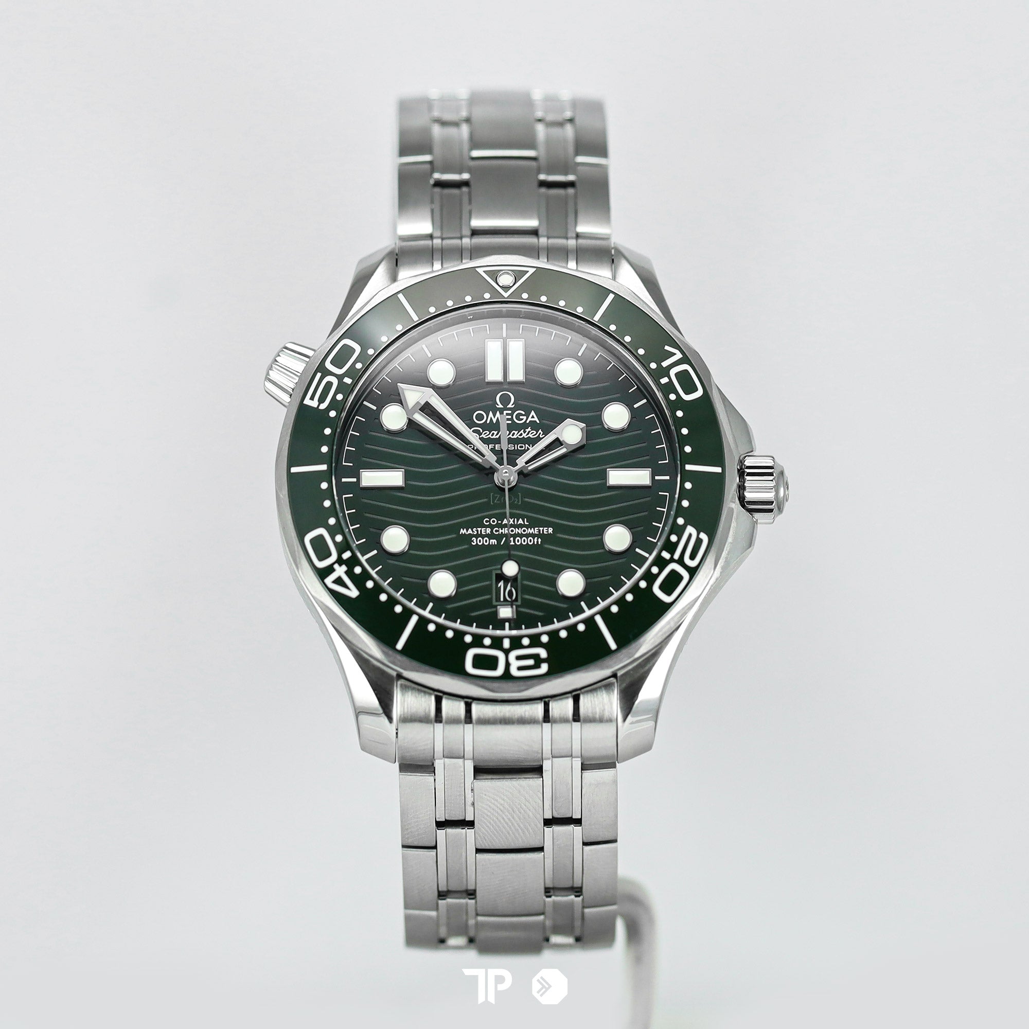 Seamaster Diver Green Wave Dial Ceramic Bezel 42mm (2023)