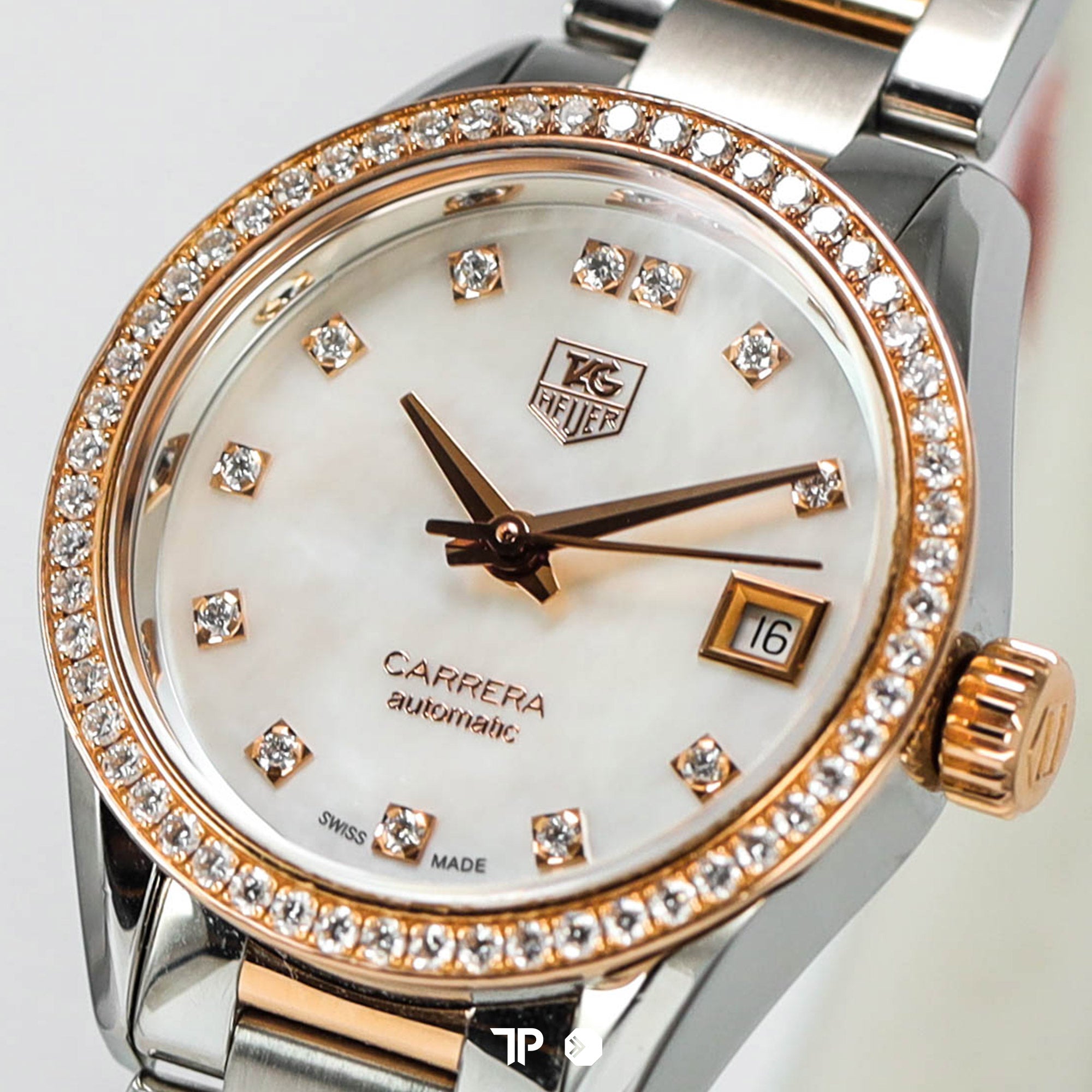 Carrera Cal 9 Ladies MOP Diamond 28mm (2022)