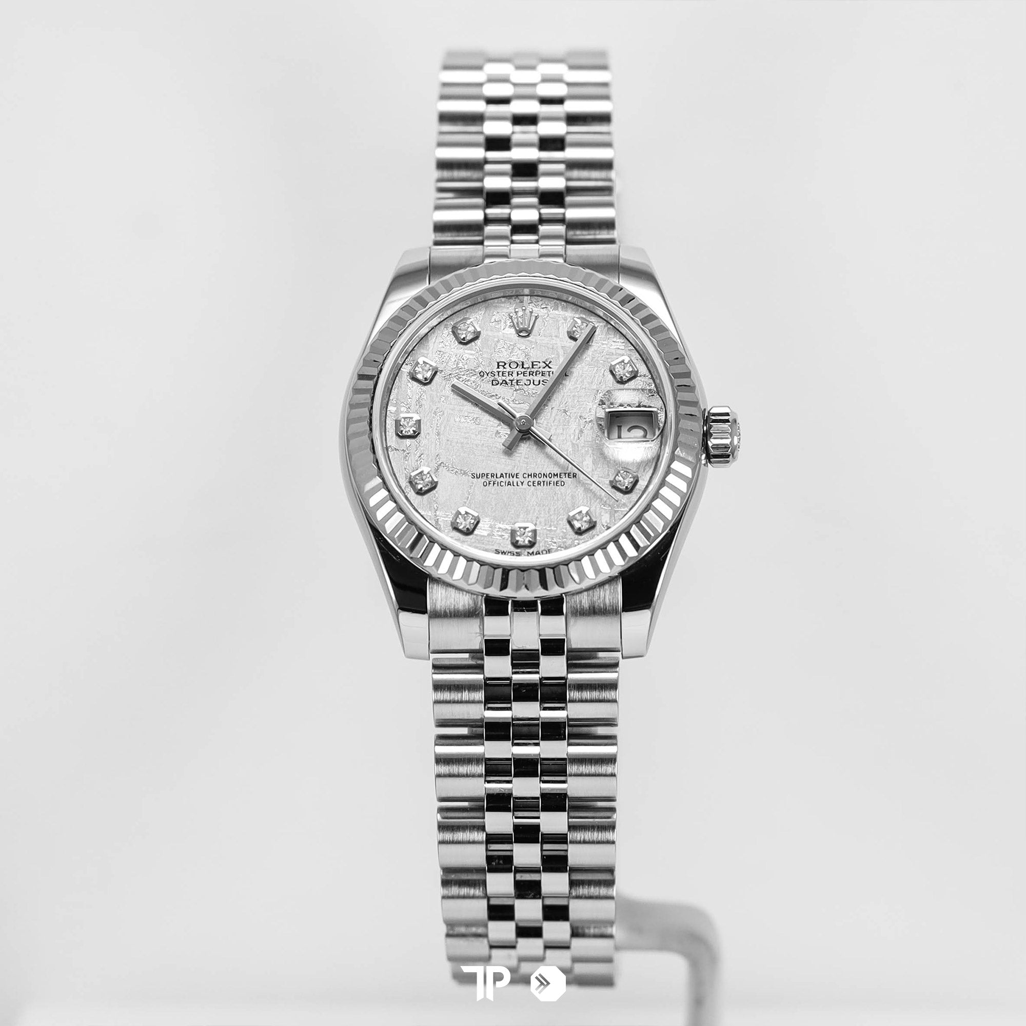 Datejust 31 Silver Meteorite Dial Diamond Index (2019)