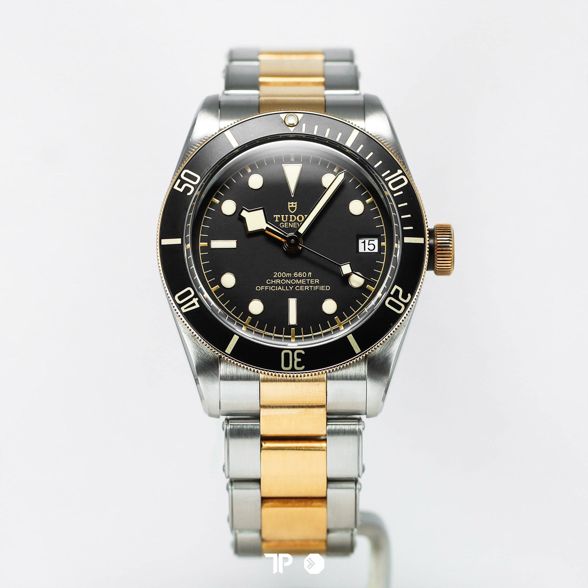 Blackbay 41 S&G Heritage Black Twotone Yelowgold Black Dial (2021)