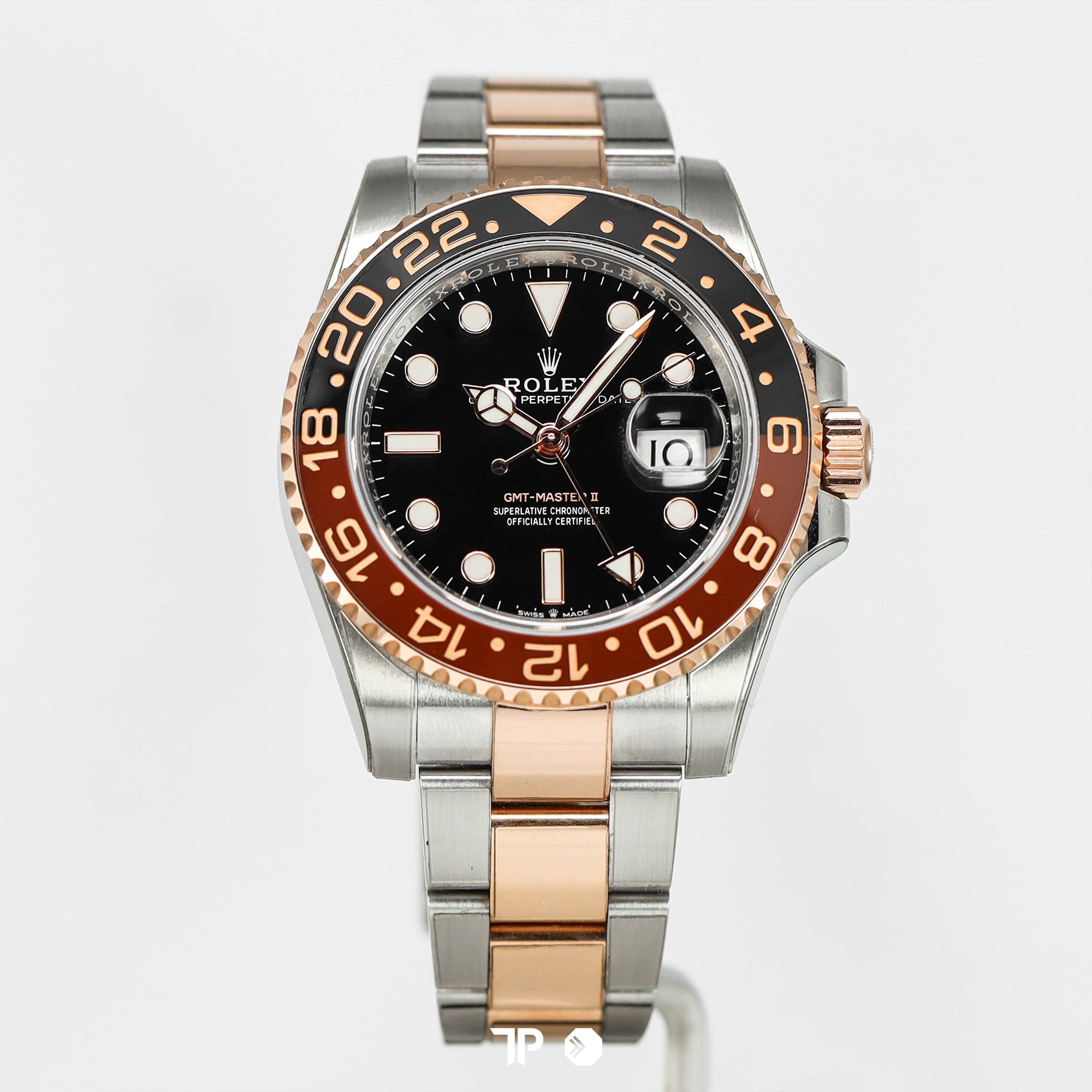GMT Master II "Root Beer" Two Tone Rose Gold (2018)