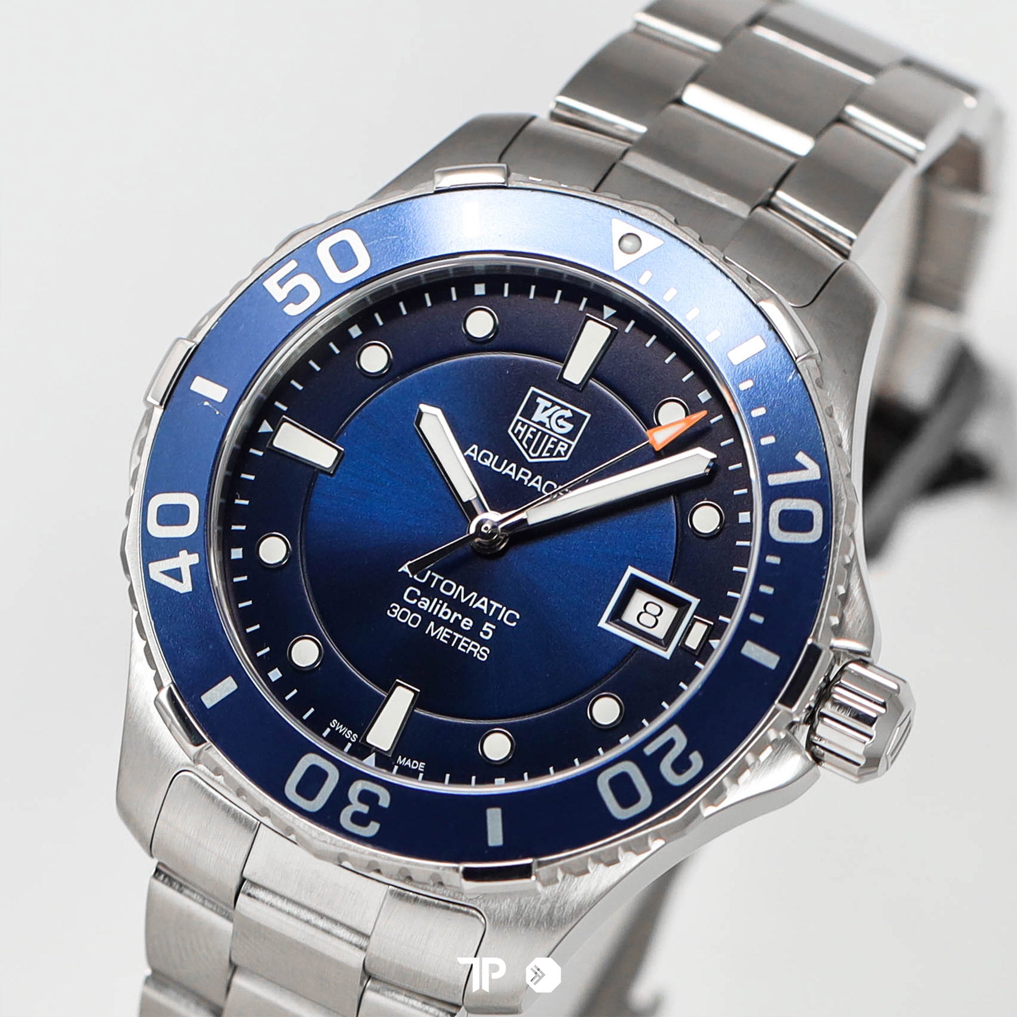 Aquaracer 300M Calibre 5 Blue Dial & Bezel 41mm (2015)