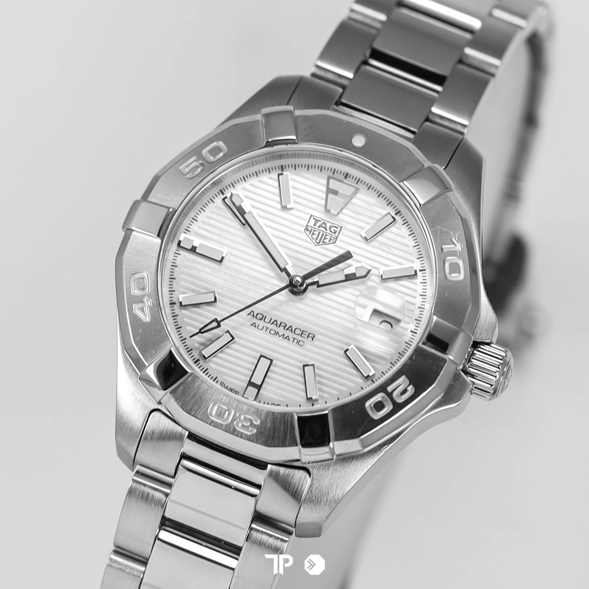 Aquaracer 300 Lady Cal 9 Automatic White 32mm (2019)