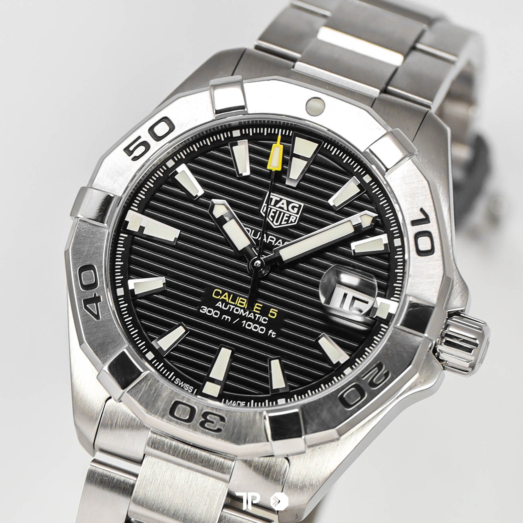 Aquaracer 300M Calibre 5 Black Dial 41mm