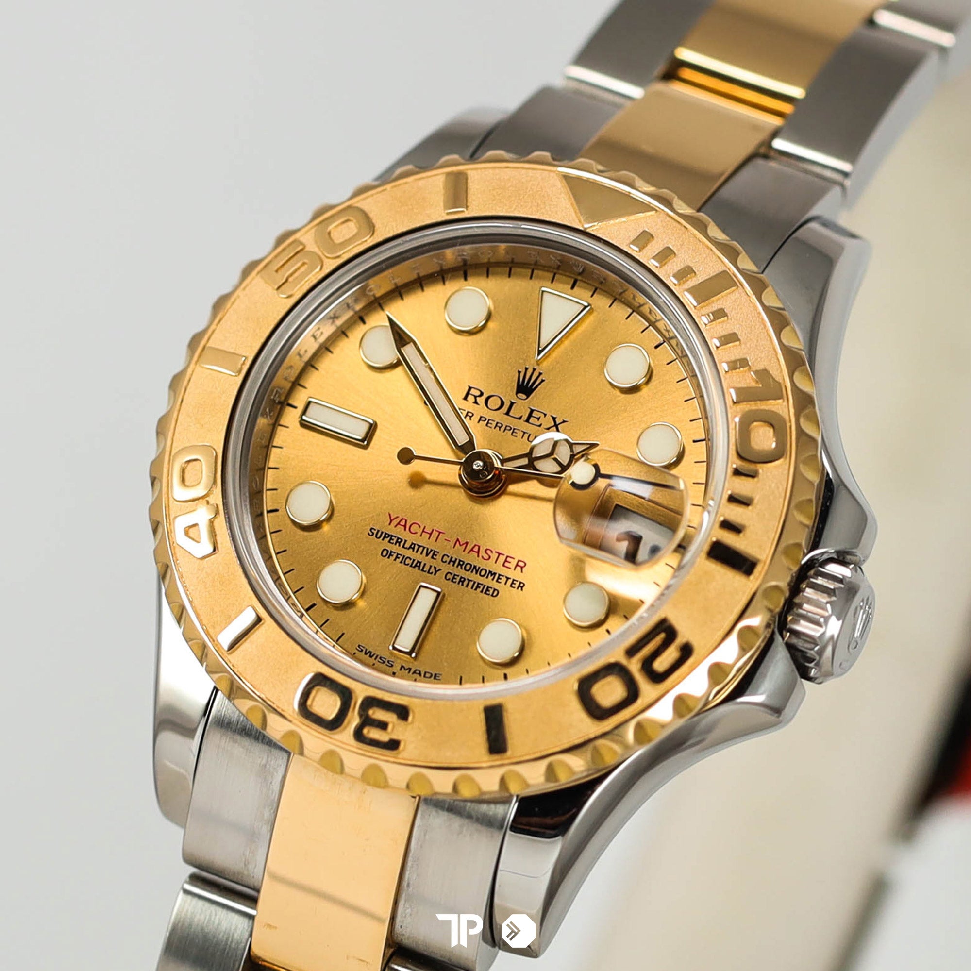 Yacht-Master Two Tone Yellow Gold Champagne Dial 29mm (2010)