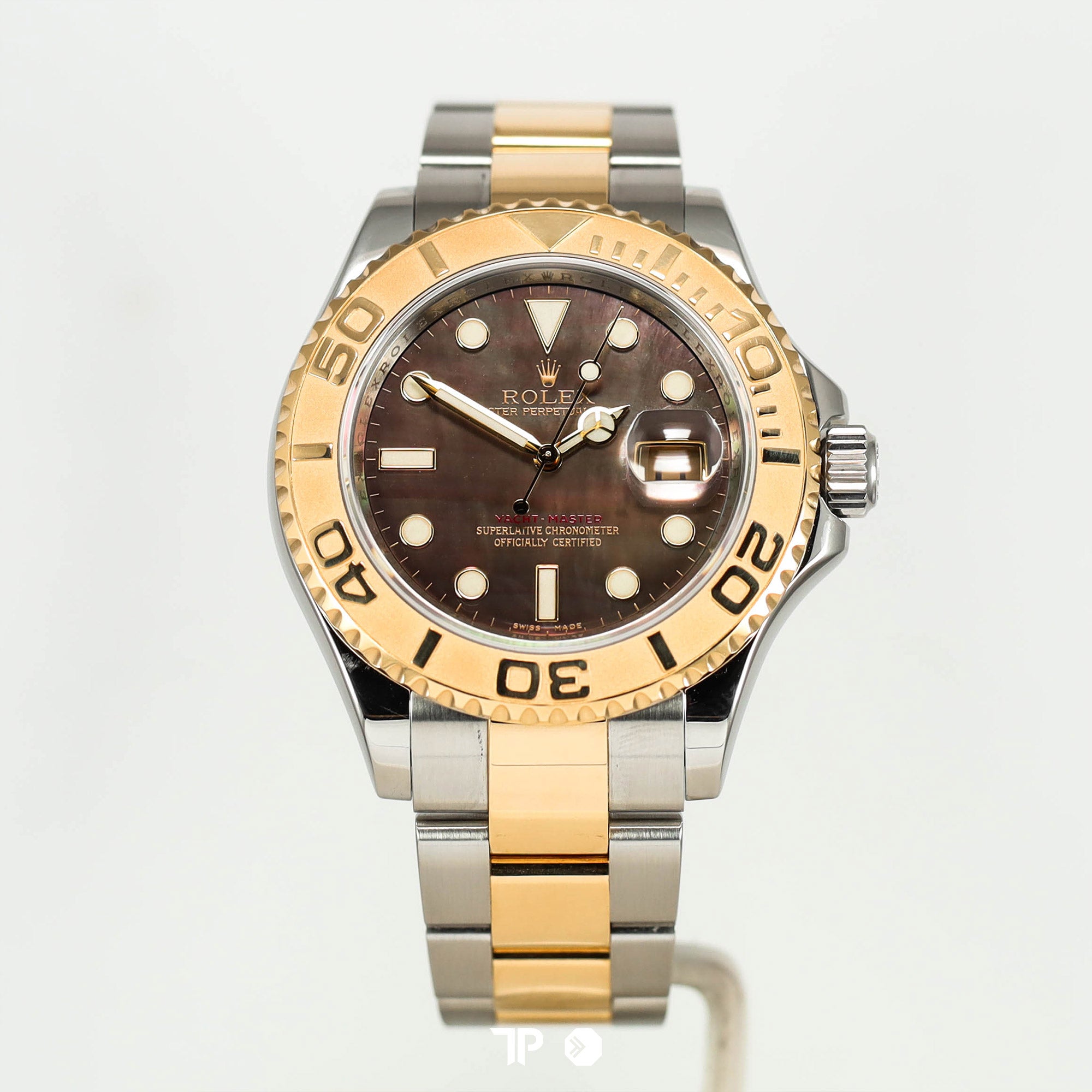 Yacht-Master Two Tone Yellow Gold Black MOP Dial 40mm (2009)