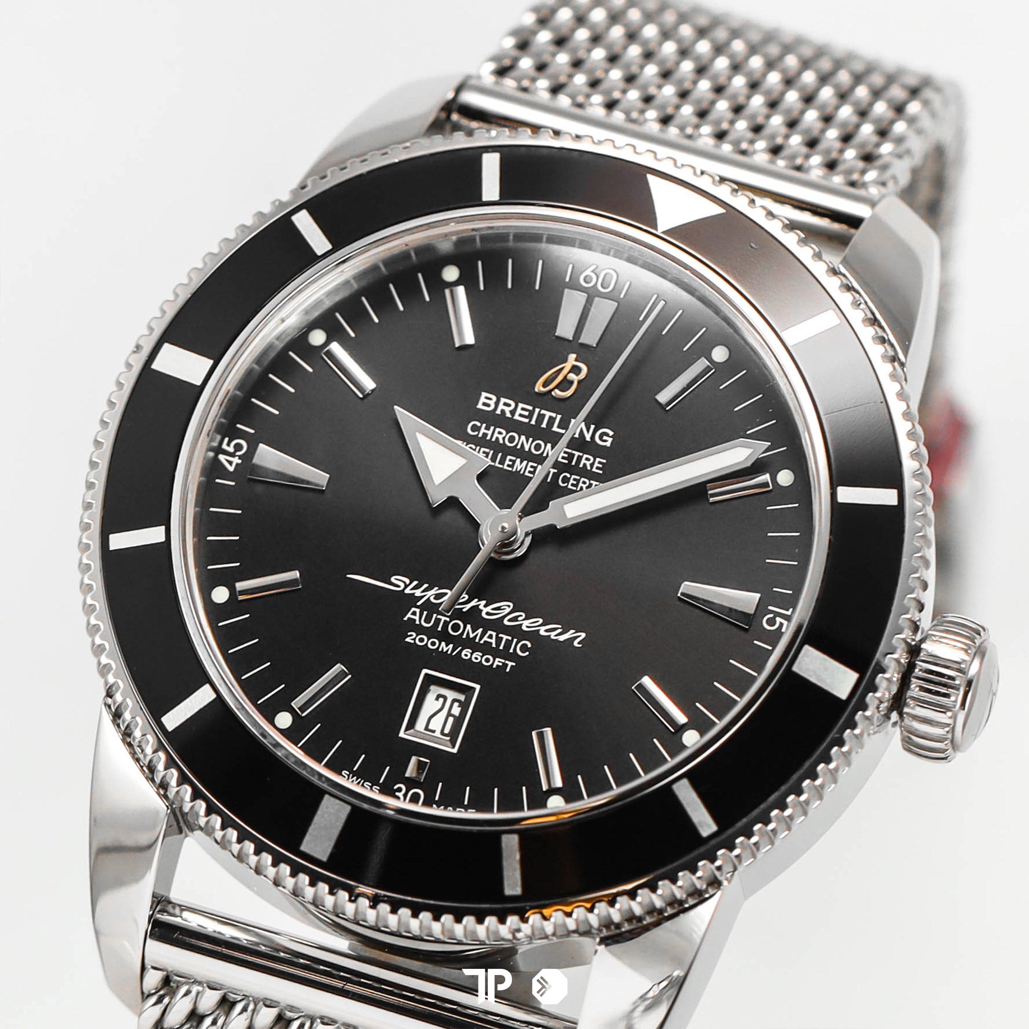 Superocean Heritage 46mm Black Bracelet