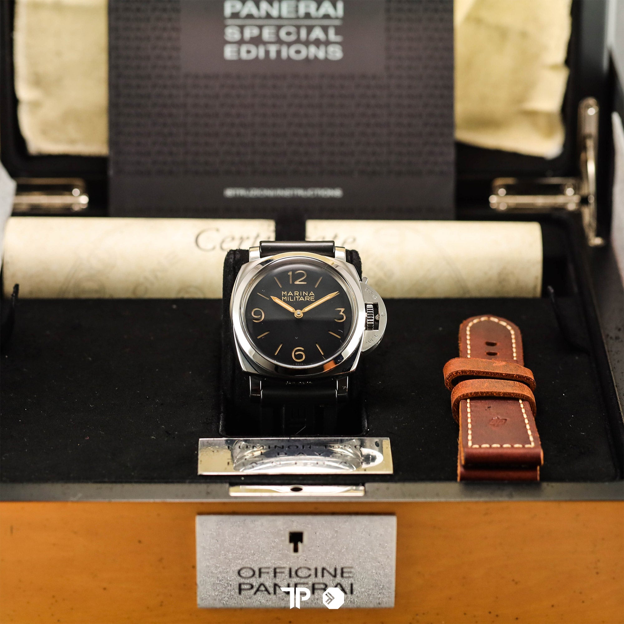 Marina Militare 3 Days 1950 PAM673 Black Dial 47mm (2017)
