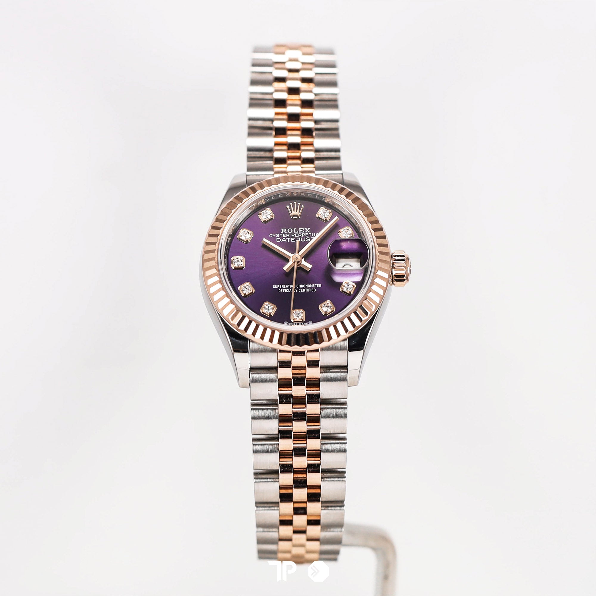 Datejust 28 Aubergine Diamond-Set Jubilee (2022)