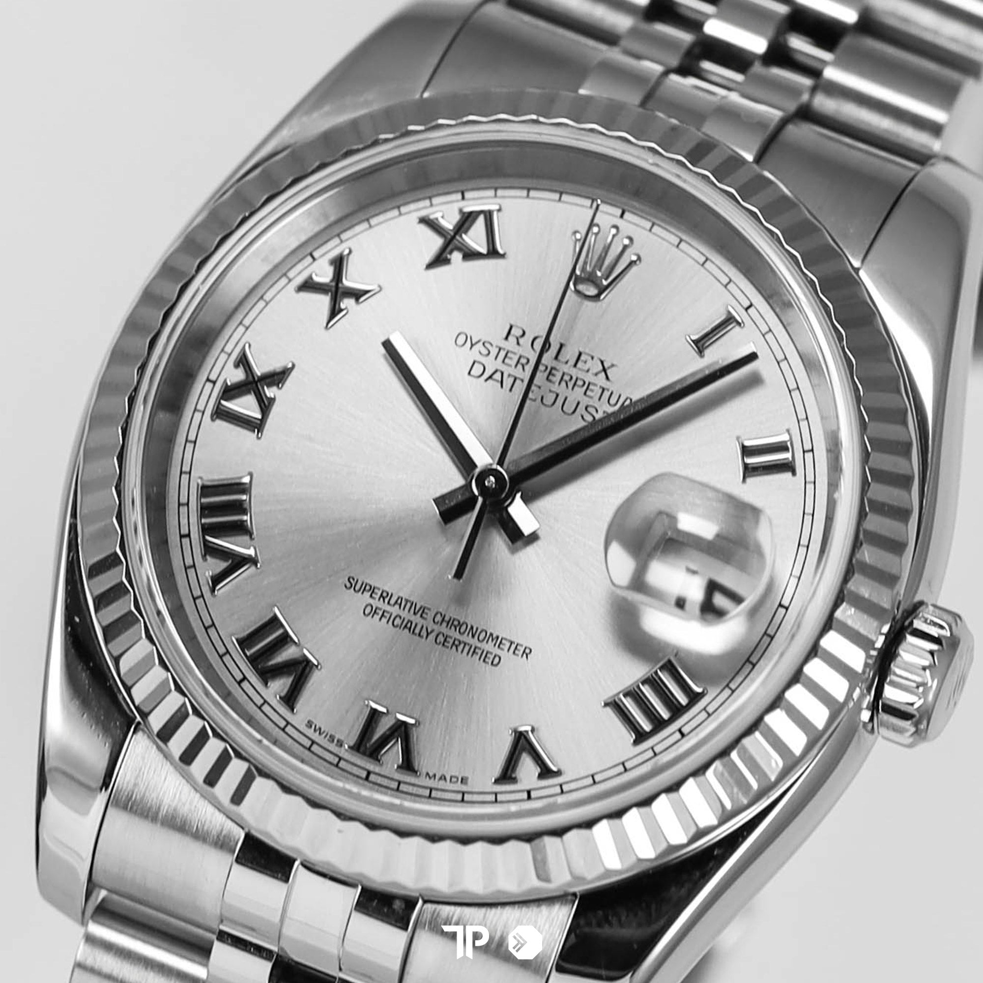 Datejust 36 Silver “D” Series (2005) Jubilee Bracelet