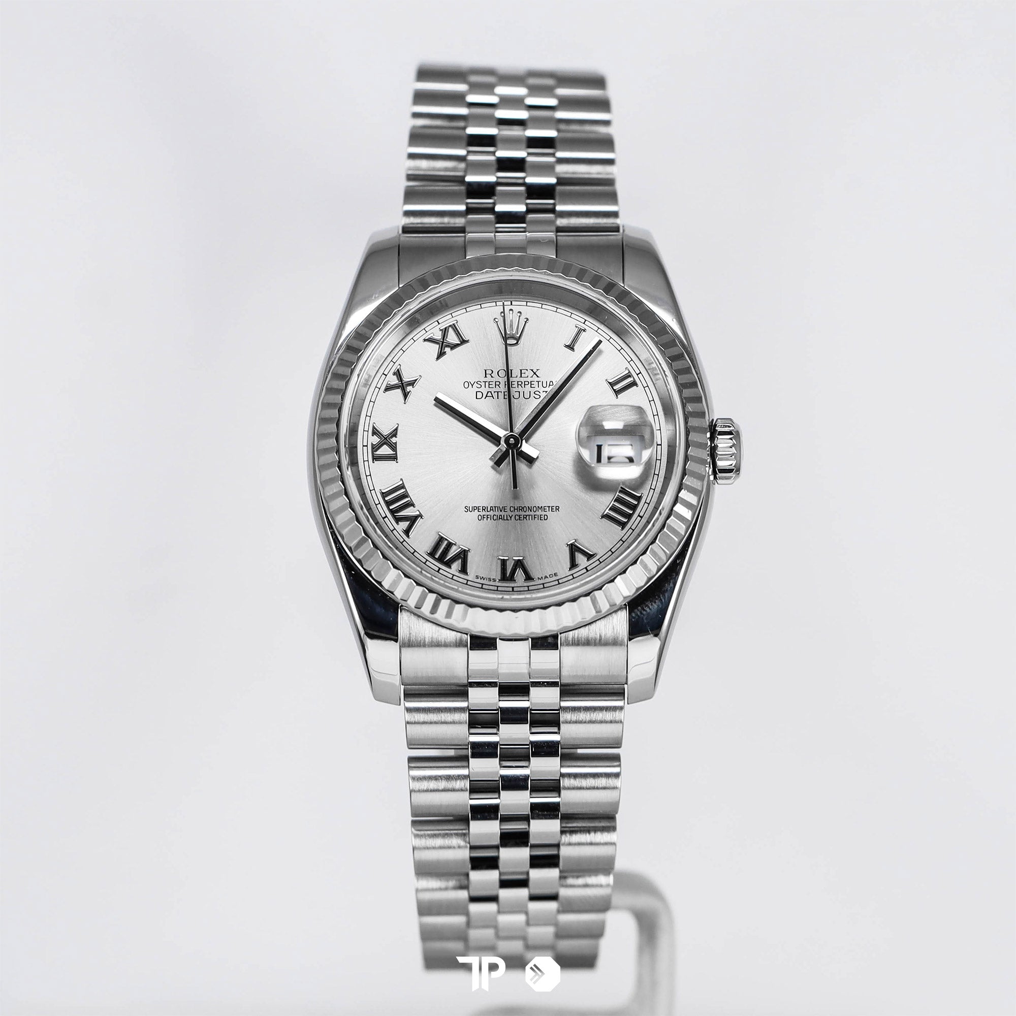 Datejust 36 Silver “D” Series (2005) Jubilee Bracelet