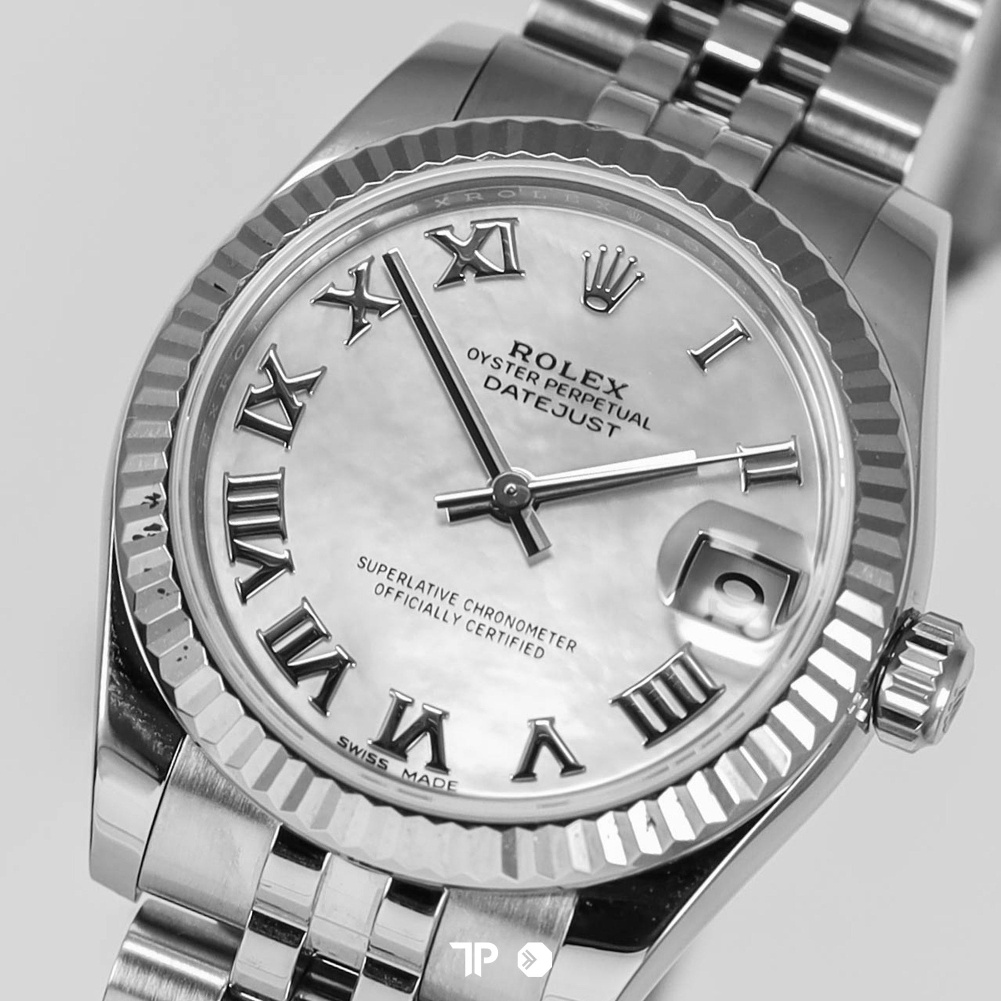 Datejust 31 White MOP Roman Index Jubilee (2021)