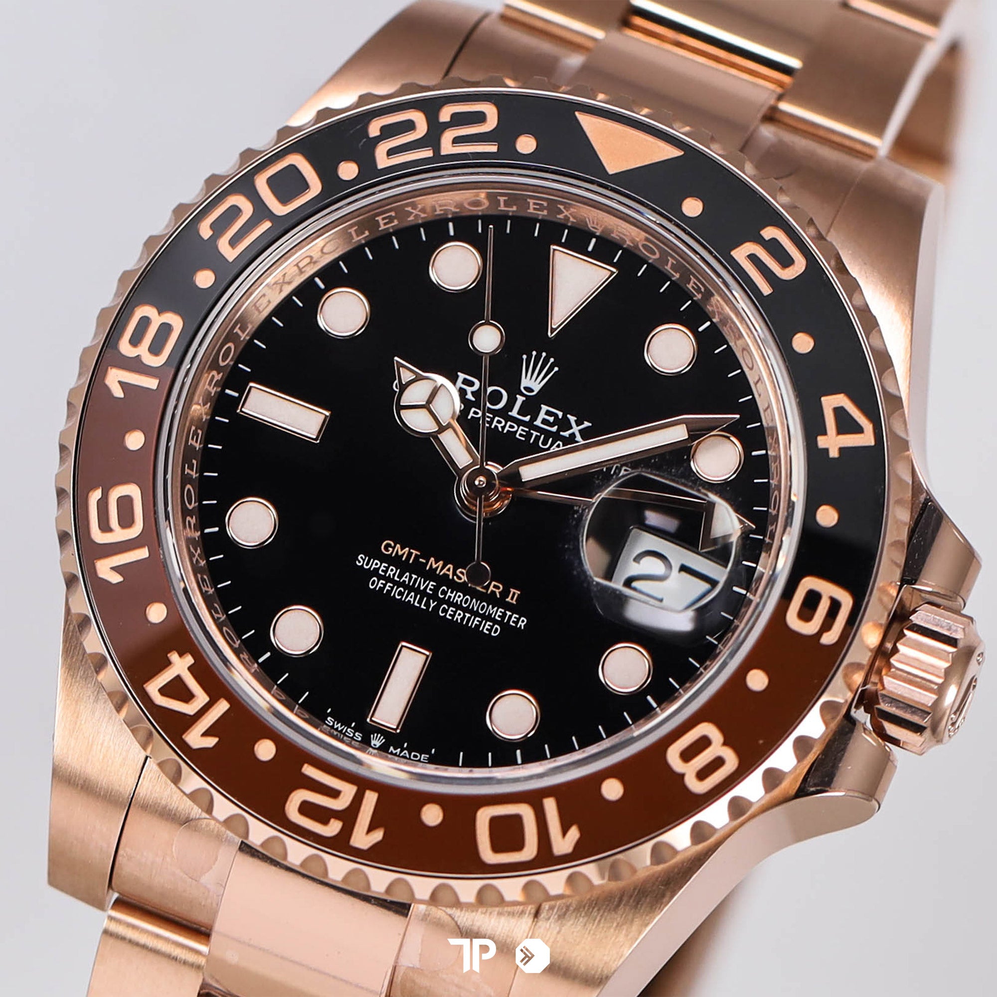 GMT Master II Full Rose Gold "Root Beer" NEW(2025)