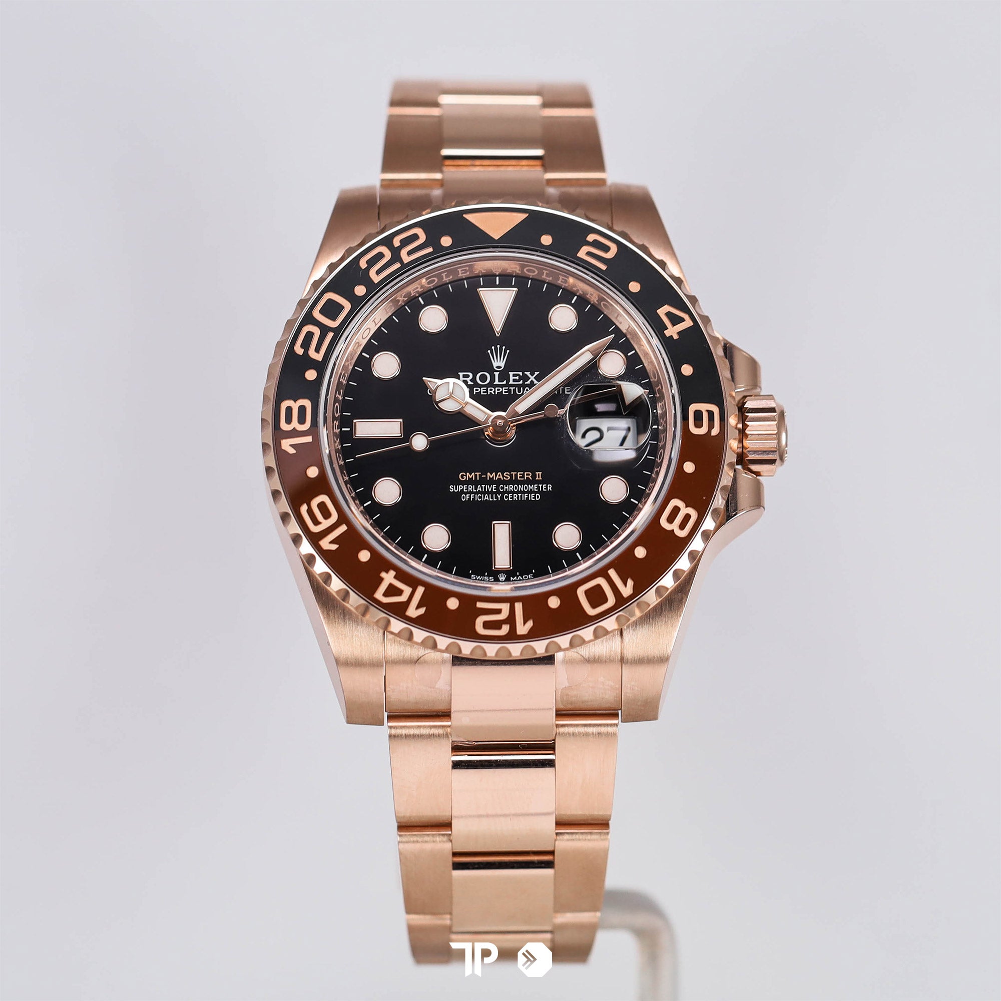 GMT Master II Full Rose Gold "Root Beer" NEW(2025)