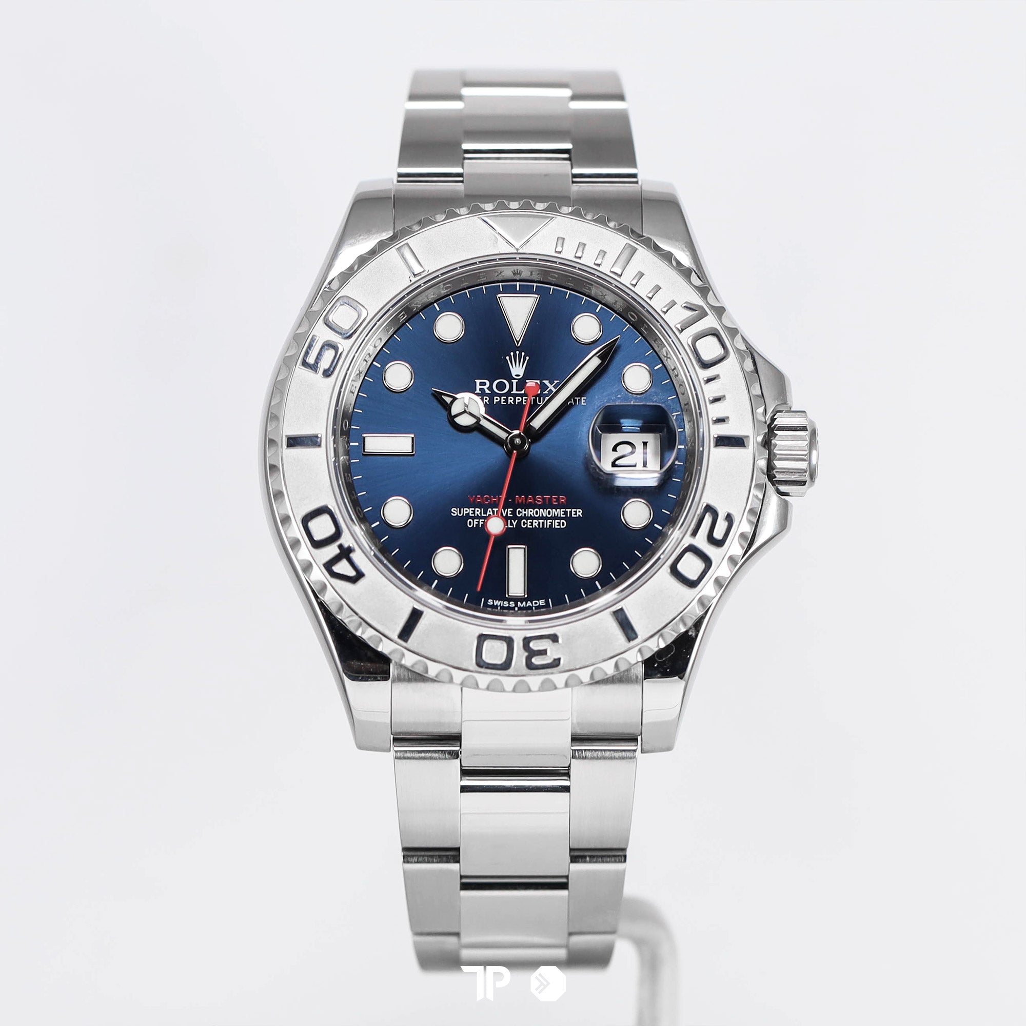 Yacht-Master 40mm Blue Dial Platinum Bezel (2013)
