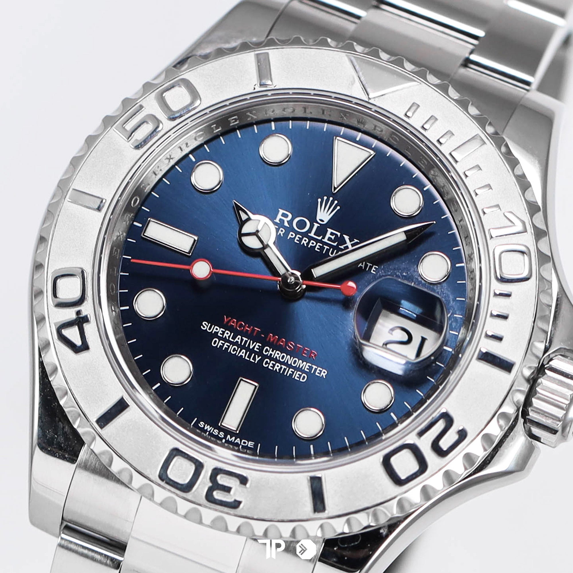 Yacht-Master 40mm Blue Dial Platinum Bezel (2013)