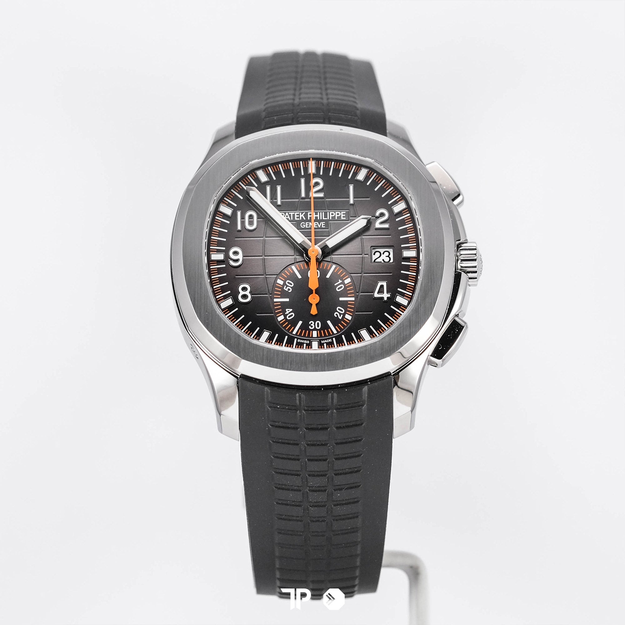 Aquanaut 42 - 5968A Black Orange Dial Composite Chronograph NEW(2025)