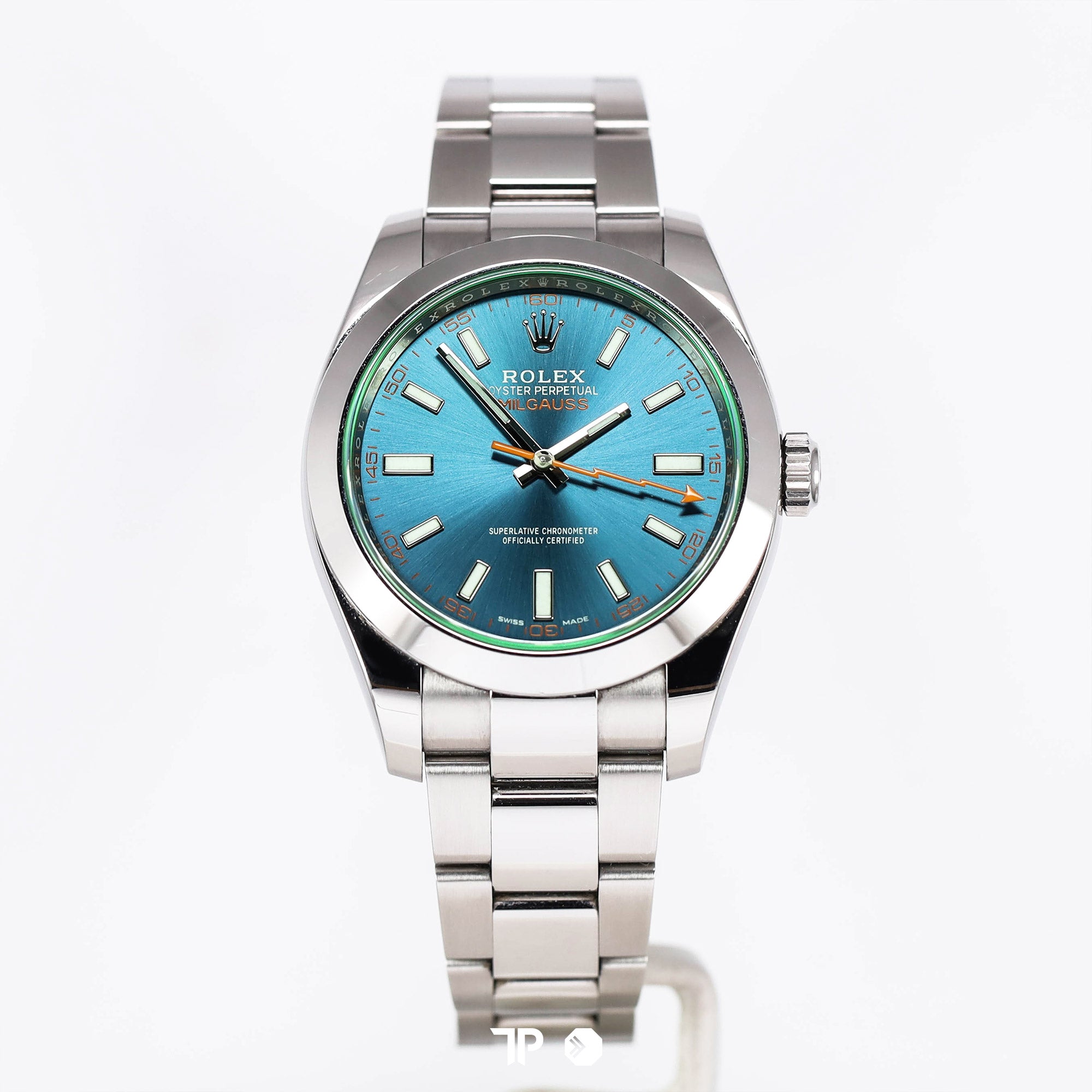 Milgauss Green Sapphire Blue Dial (2017)